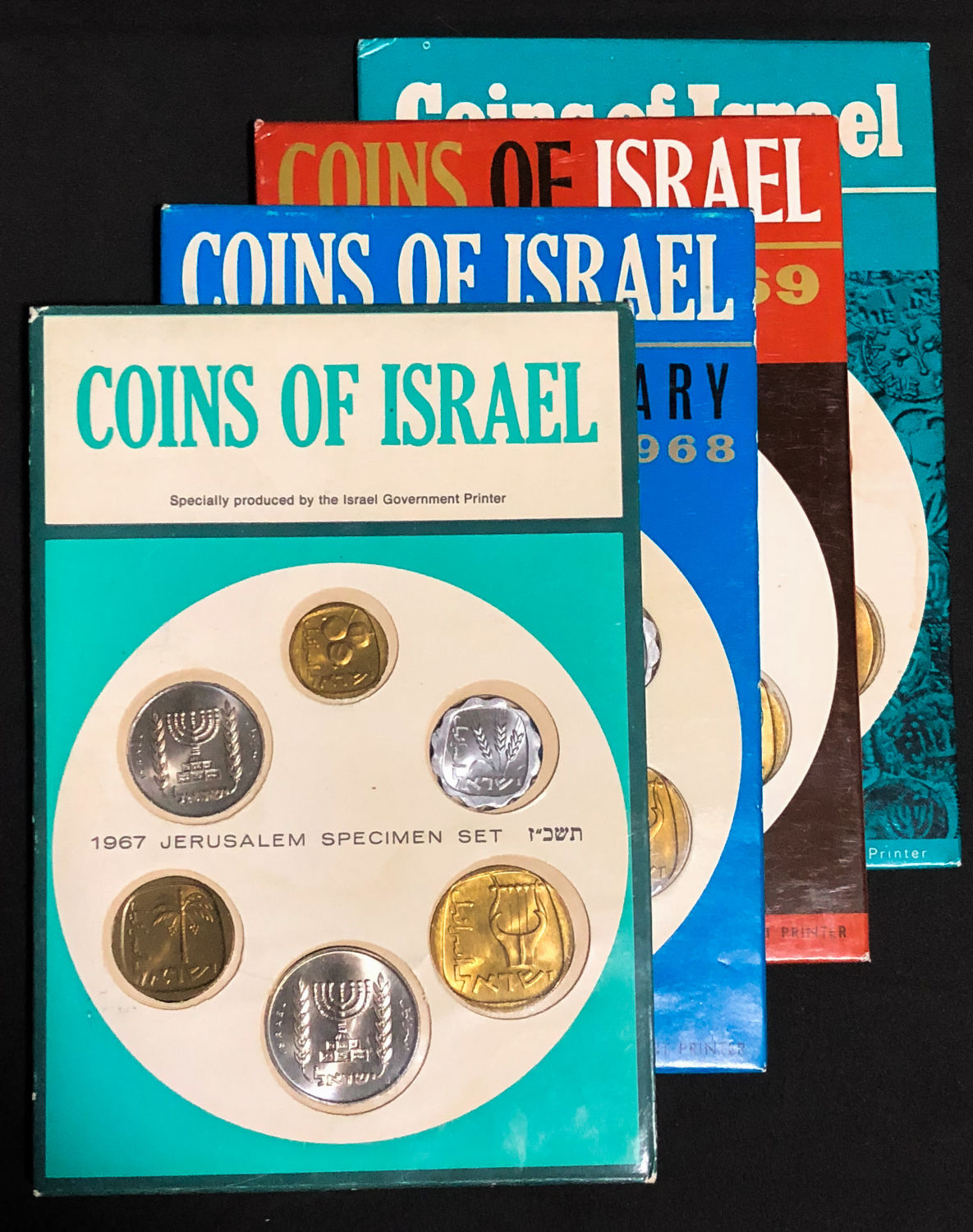 Israel - 4 Sets - Government of Israel - 1967-1970. - 1 0