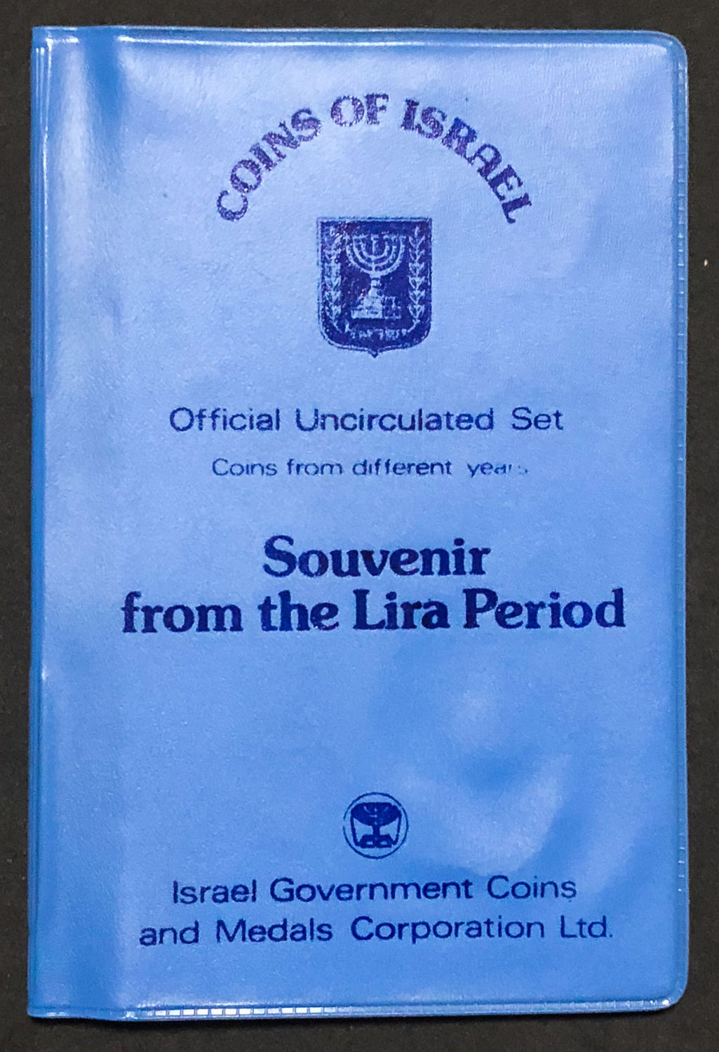 Israel - 3 Sets - "Souvenir from the Lira Period" - 1 5