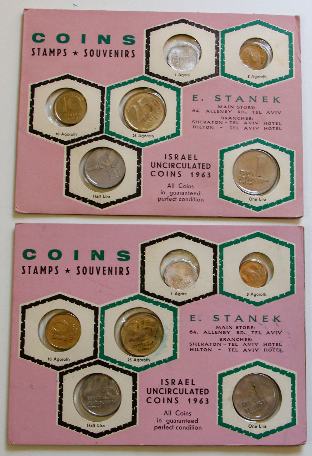 Israel - Couple Private Coins Sets. - 1 1