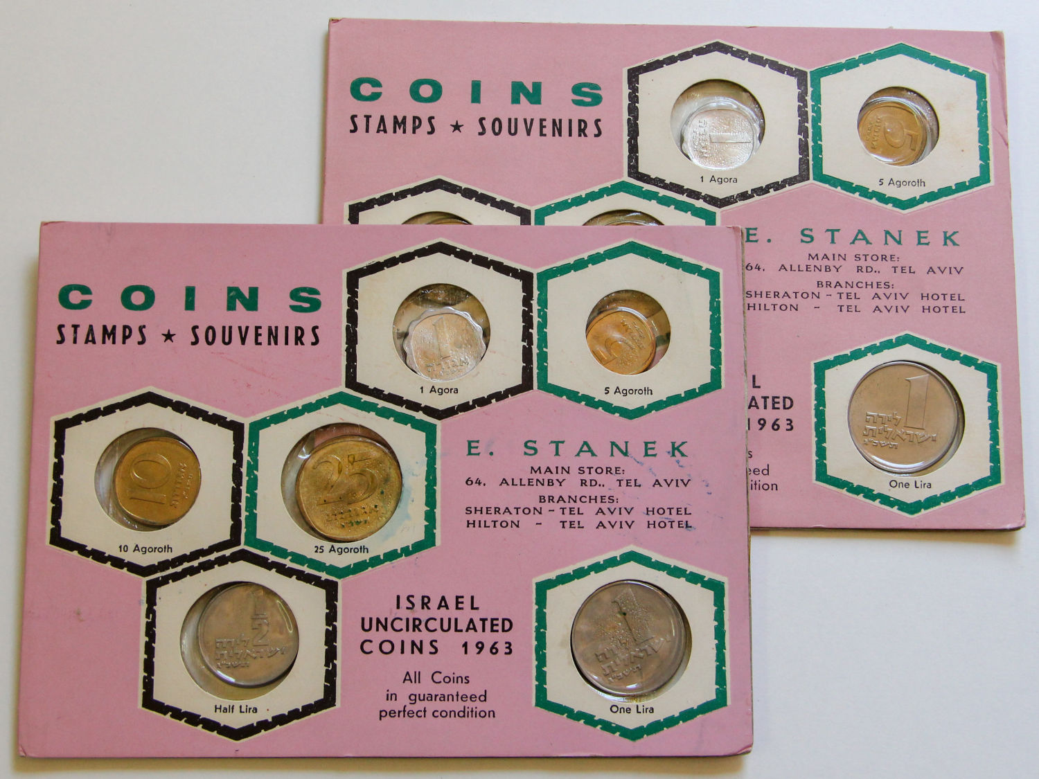 Israel - Couple Private Coins Sets. - 1 0