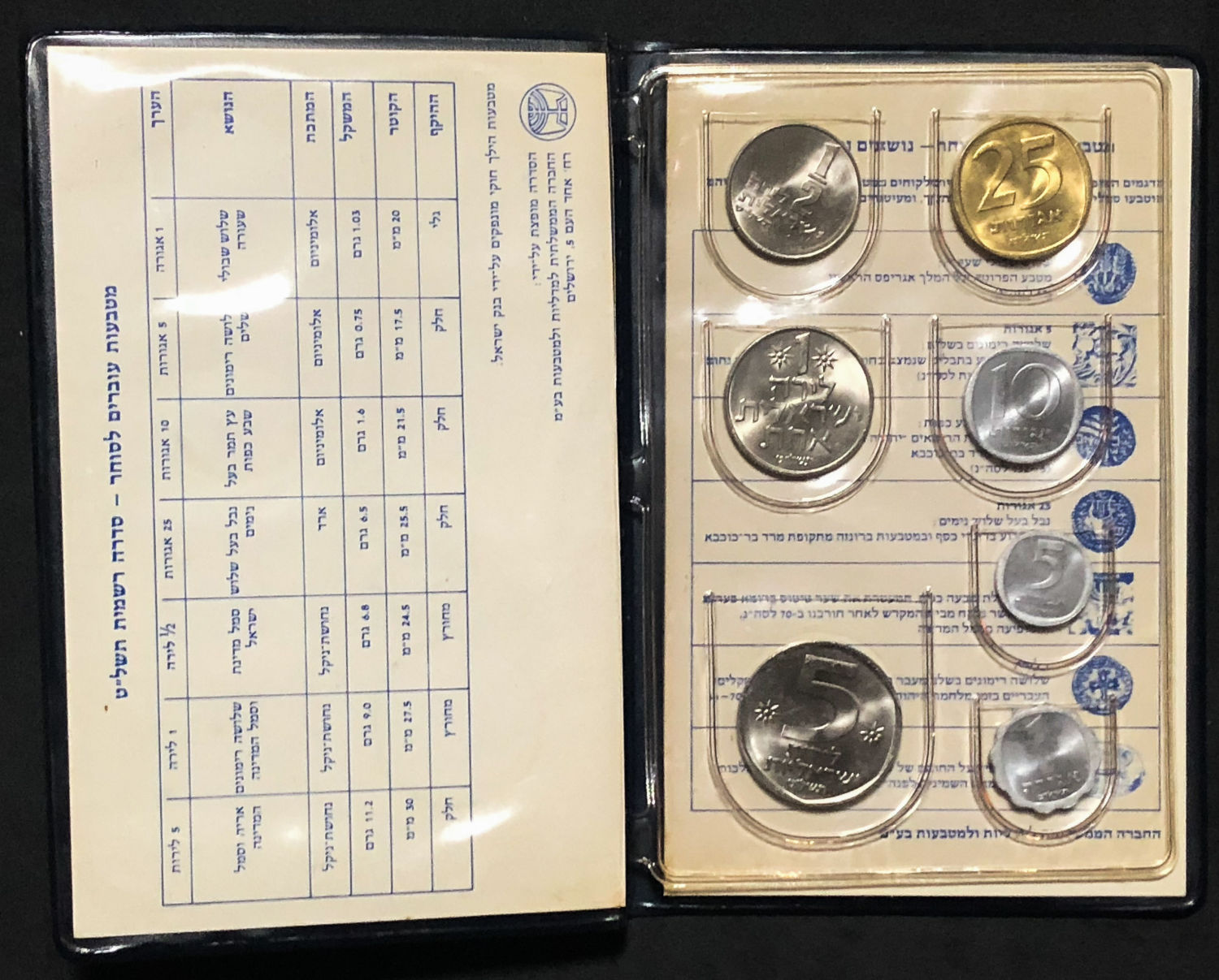 Israel - 2 coins sets - 1979. - 1 1