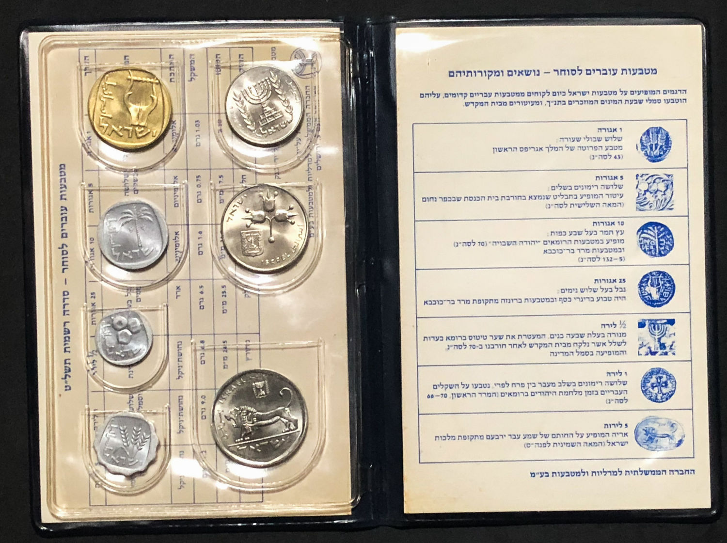 Israel - 2 coins sets - 1979. - 1 2
