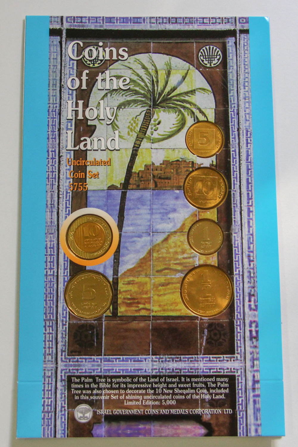 Israel - 4 sets Shekel series - 01. - 1 12