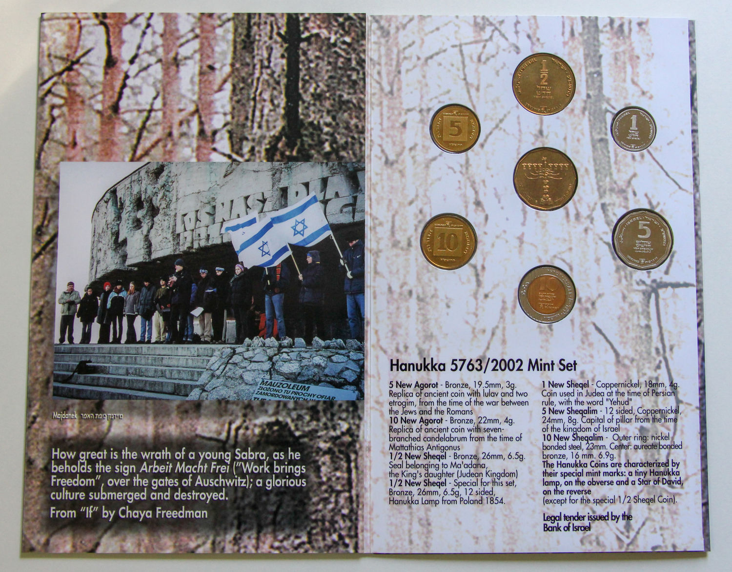 Israel - 4 sets shekel series - 04. - 1 7