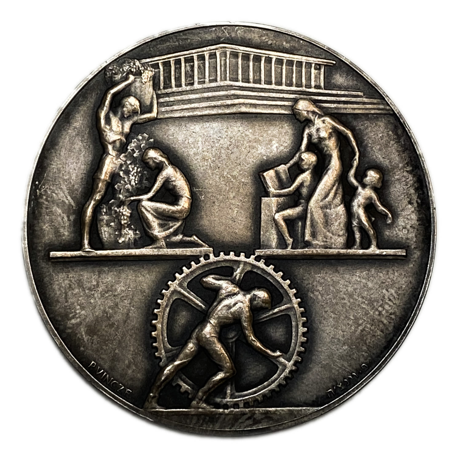 Israel - Rothschild Medal 1966 - Silver 986, 40g, 45mm
Baron Edmond (Abraham Benjamin) de ... - 1 1