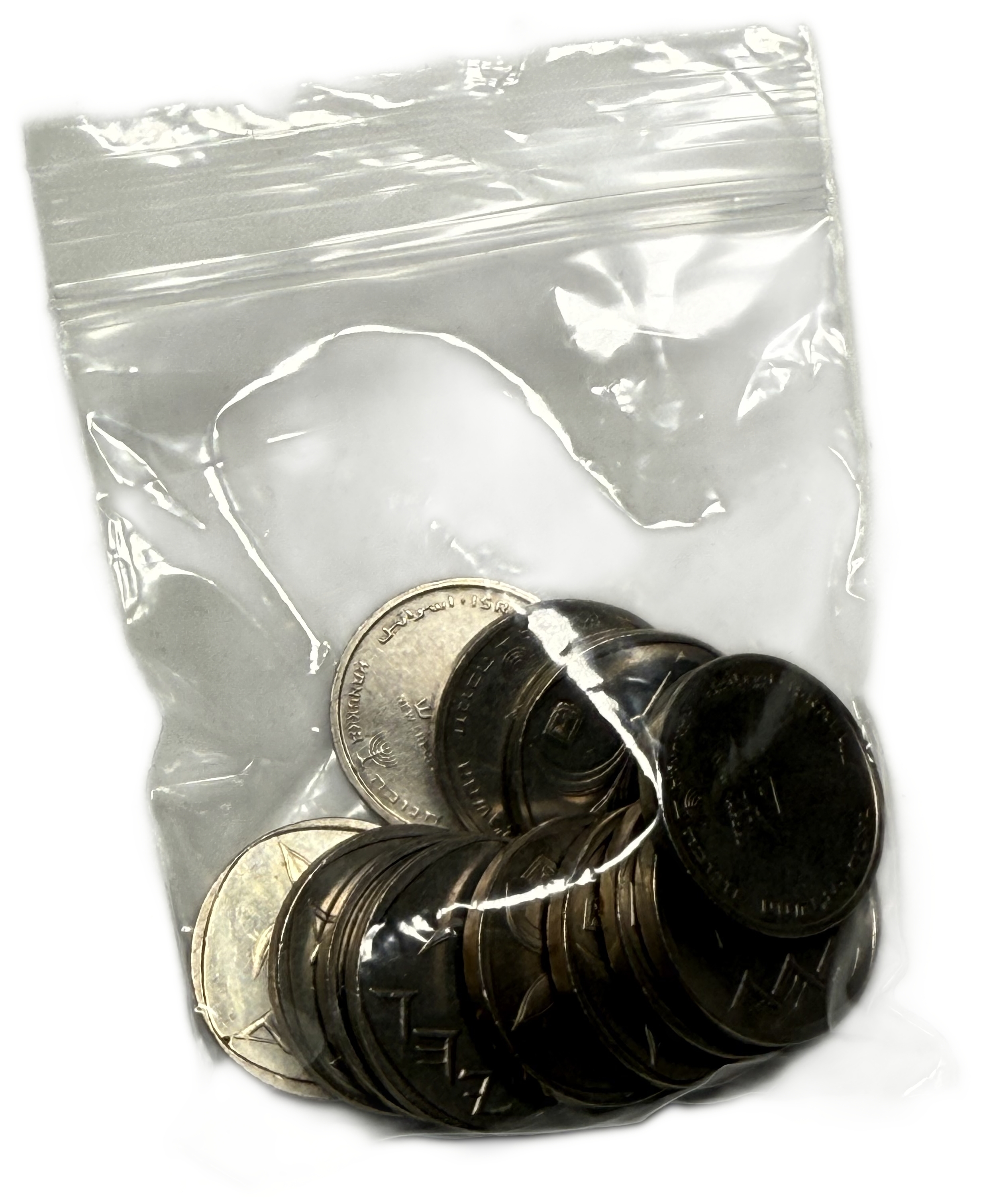 Israel - Group of 42 Coins - 1 and 5 Sheqalim - “Hanukkah” - 1 9
