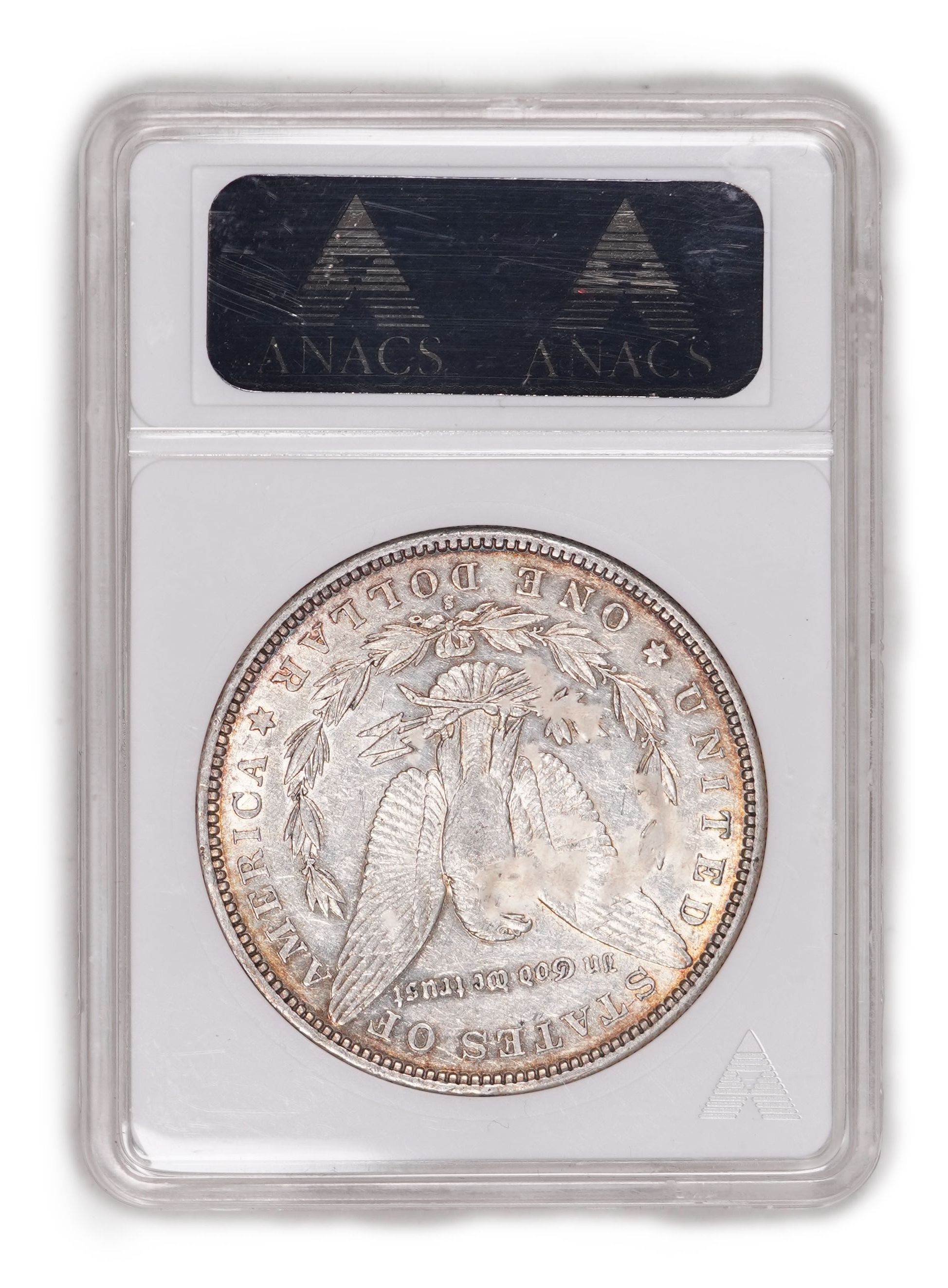 USA - 1 Morgan Dollar 1884 S - UNC - 900 silver, 26.73g (net 24.05g, 0.77 oz), 38.1 mm. - 1 3