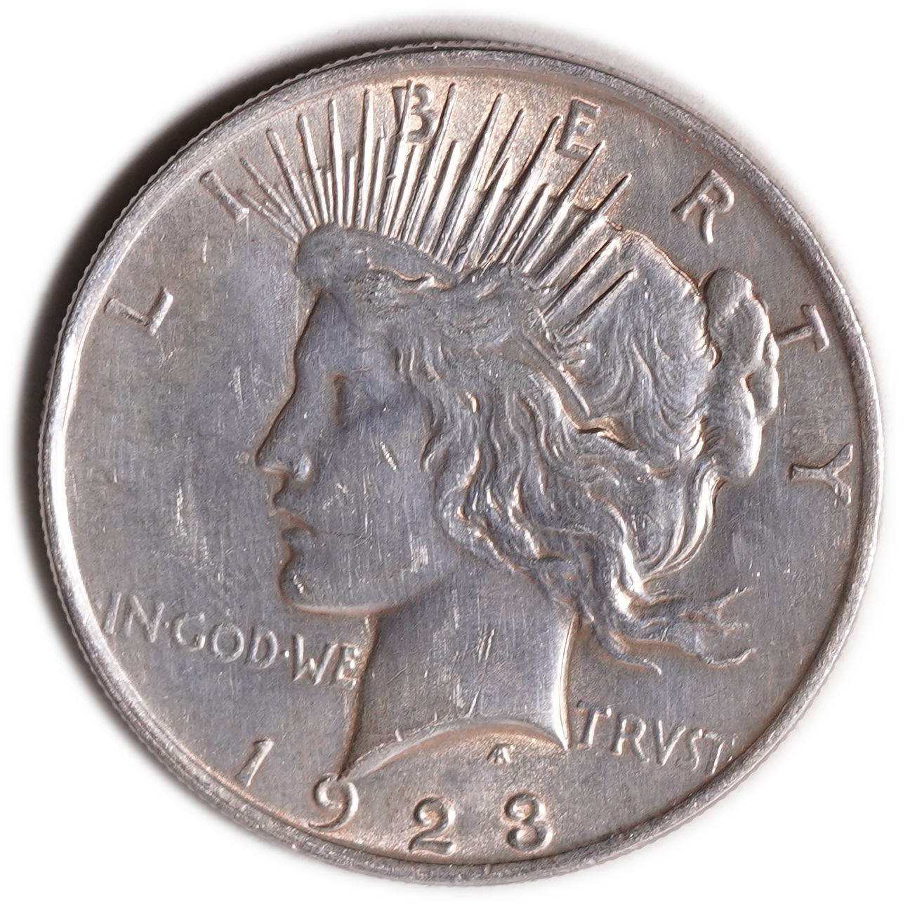 USA – 1 Dollar 1923 - Extra Fine – 900 Silver, 26.73g (net 24.05g, 0.77 oz), 38.1mm - 1 0