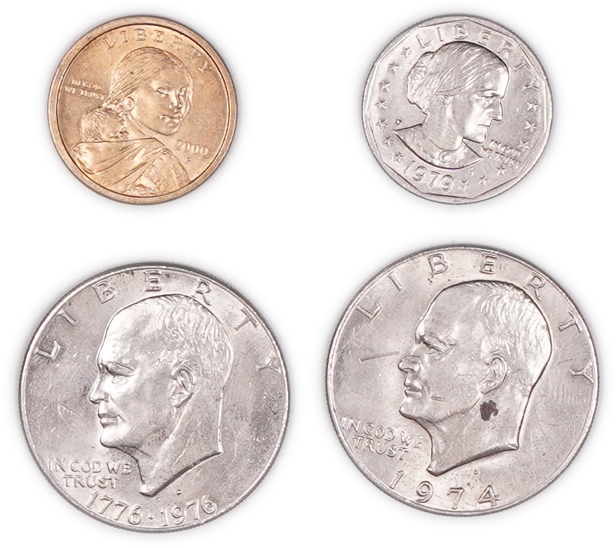 USA - Lot of American Coins - .400/.900 Silver and Various Metals, approx. 620g, approx. 41.1g Pure Silver (1.32 ... - 1 9