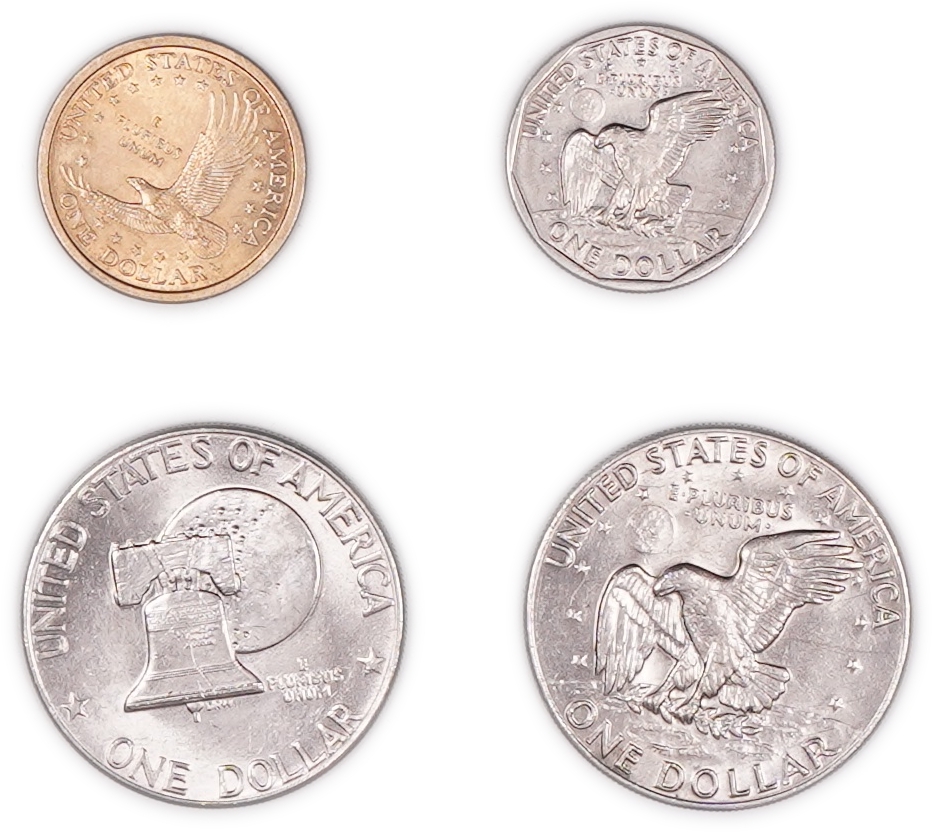 USA - Lot of American Coins - .400/.900 Silver and Various Metals, approx. 620g, approx. 41.1g Pure Silver (1.32 ... - 1 10