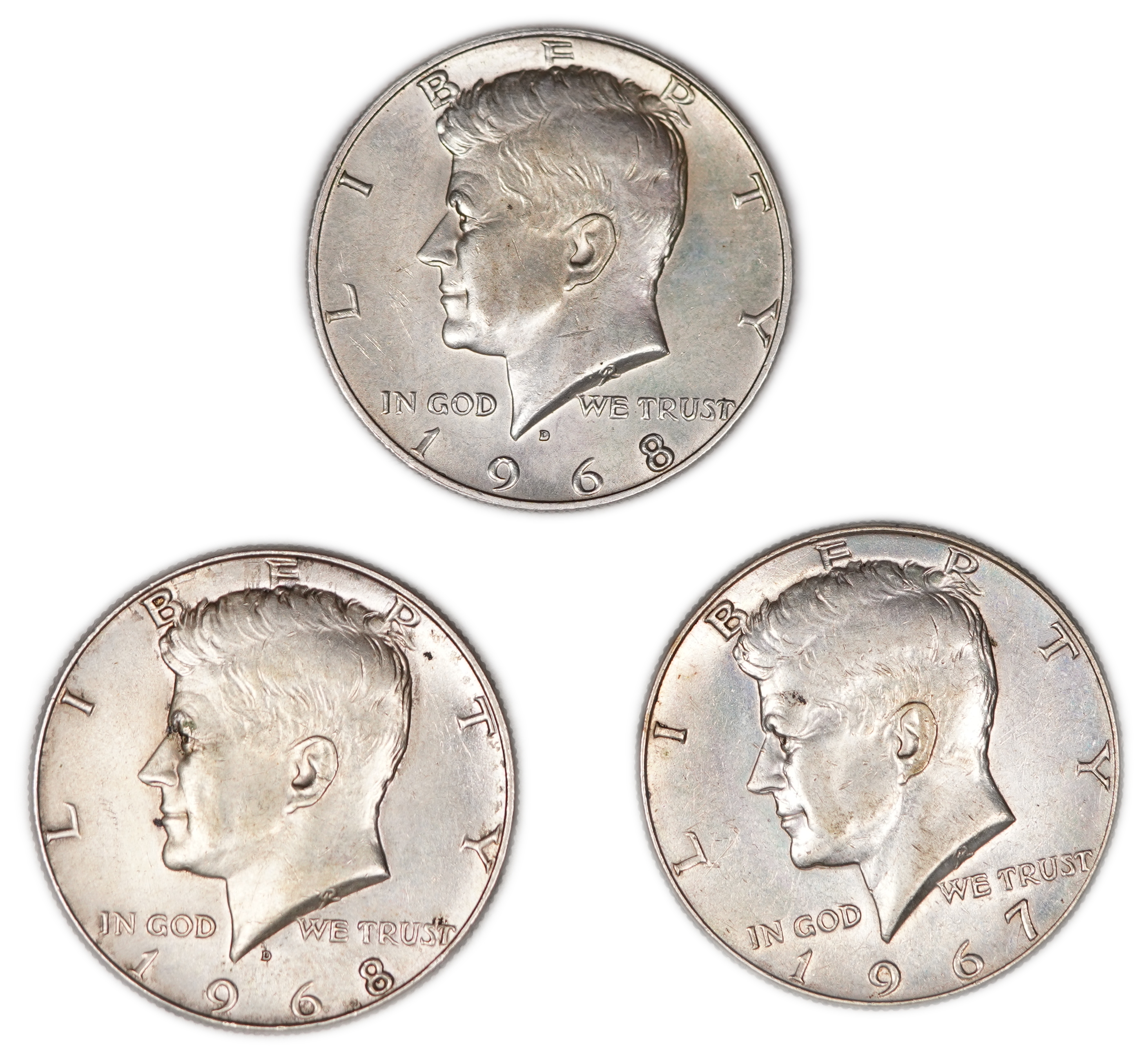 USA - Lot of American Coins - .400/.900 Silver and Various Metals, approx. 620g, approx. 41.1g Pure Silver (1.32 ... - 1 3