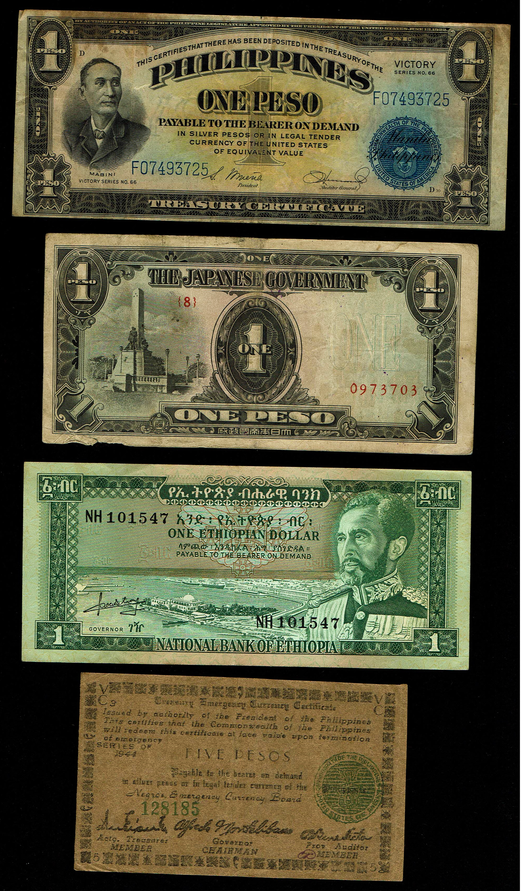 World - Very Large Group of World Banknotes - Various Countries, Years and Conditions - 1 9