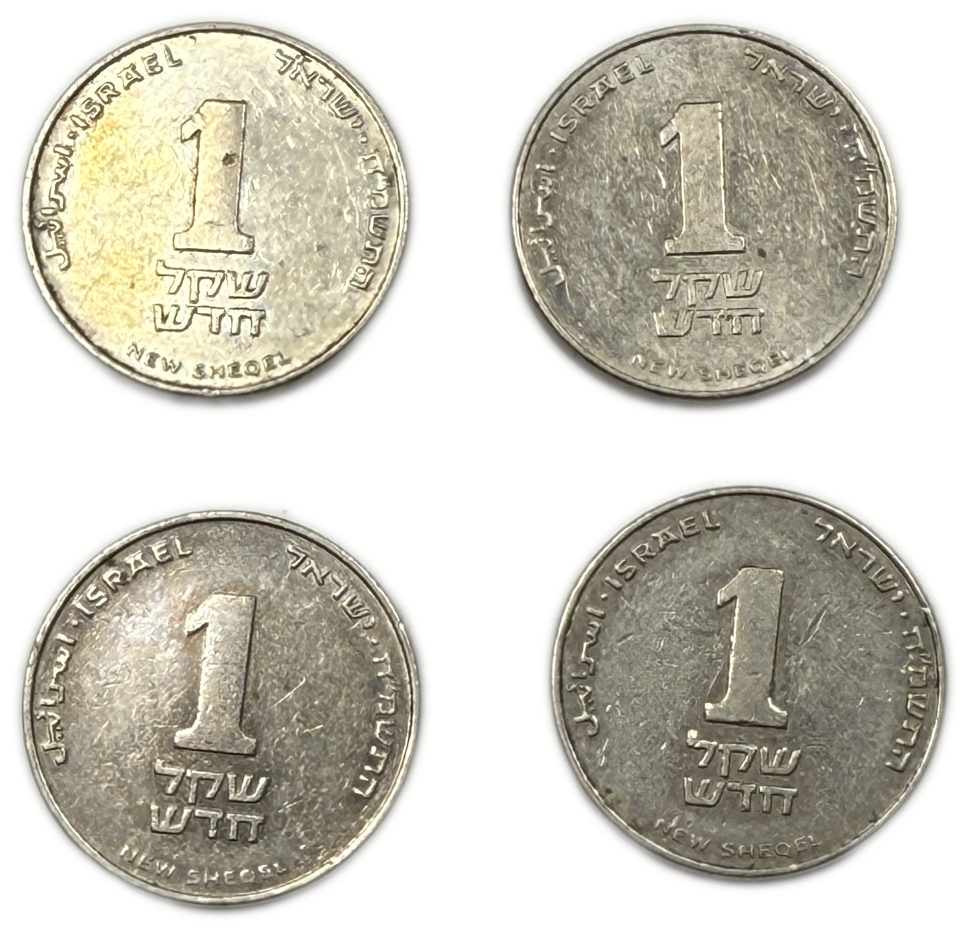 Israel - Group of 20 1 Sheqel Coins 1988 - “Maimonides” - 1 12