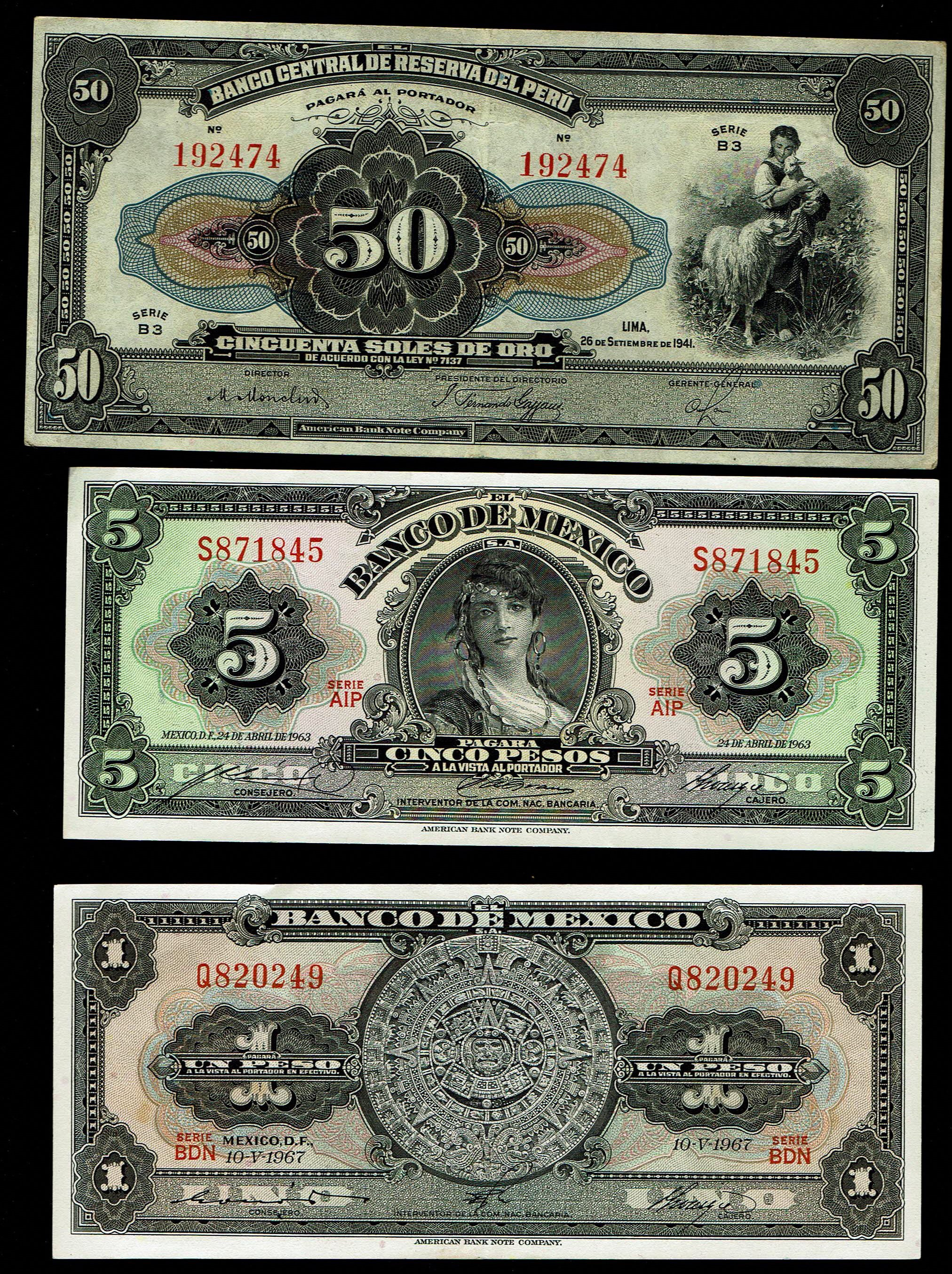 World - Very Large Group of World Banknotes - Various Countries, Years and Conditions - 1 34