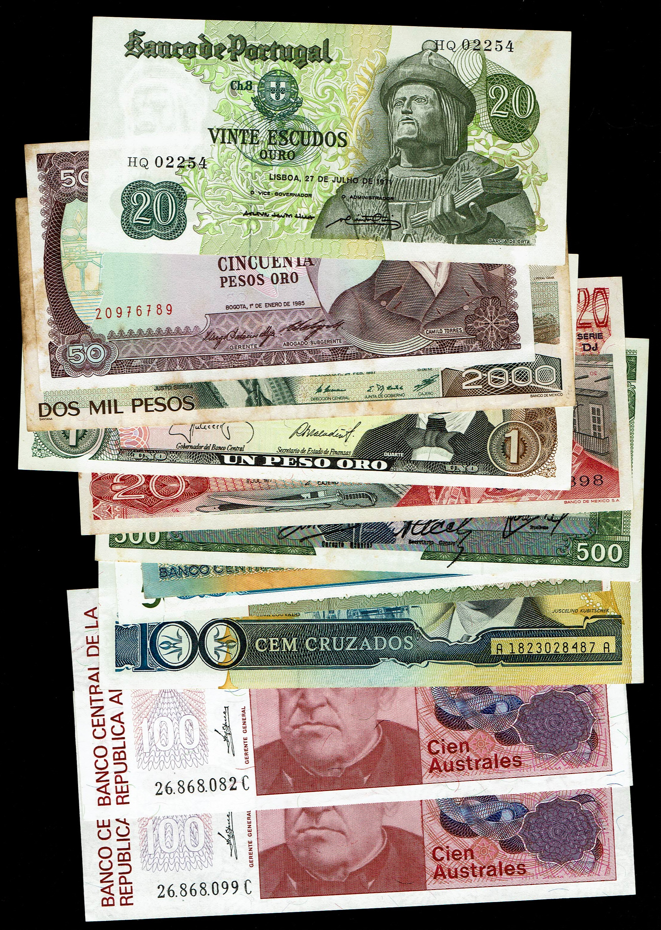 World - Very Large Group of World Banknotes - Various Countries, Years and Conditions - 1 18