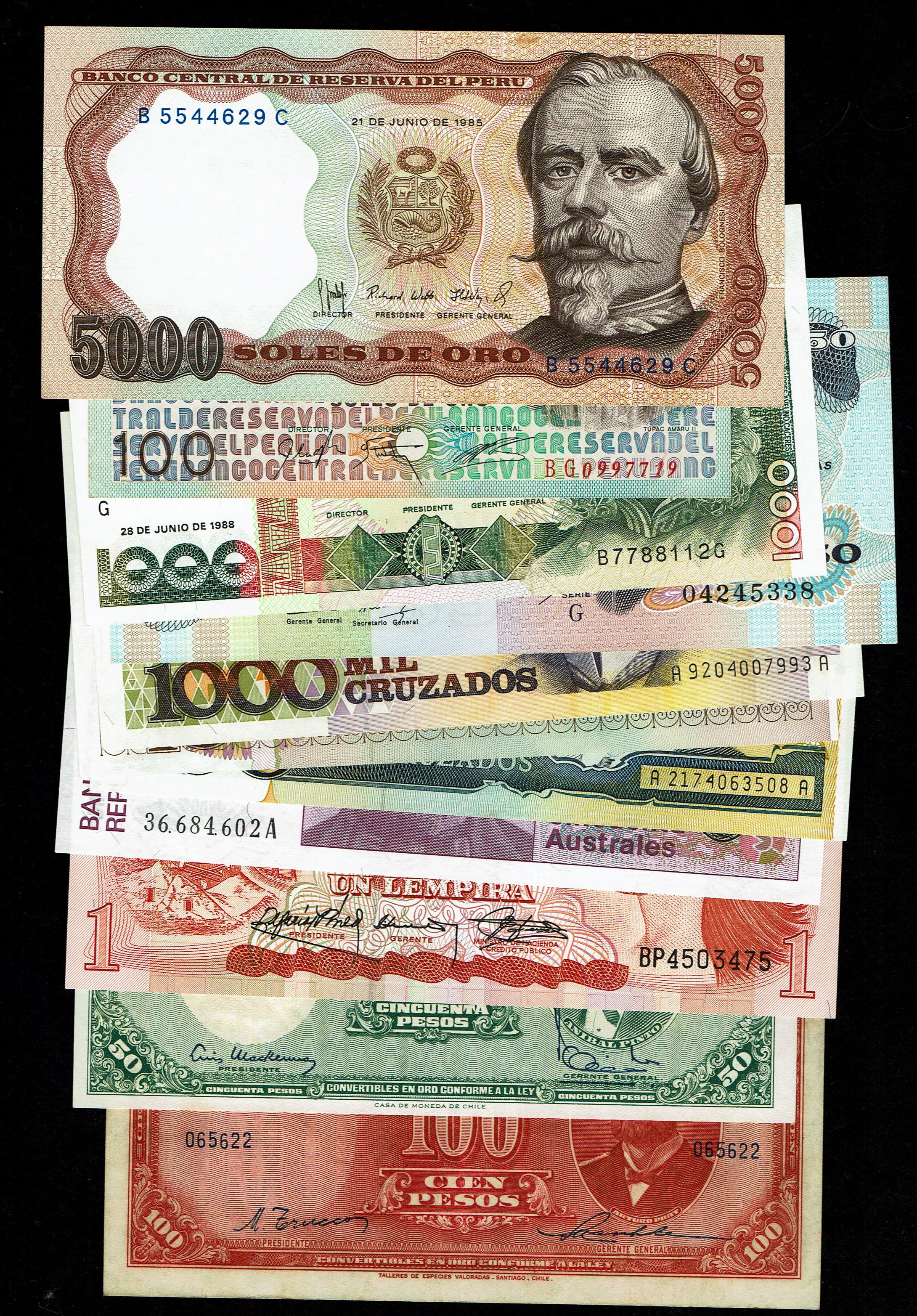 World - Very Large Group of World Banknotes - Various Countries, Years and Conditions - 1 21