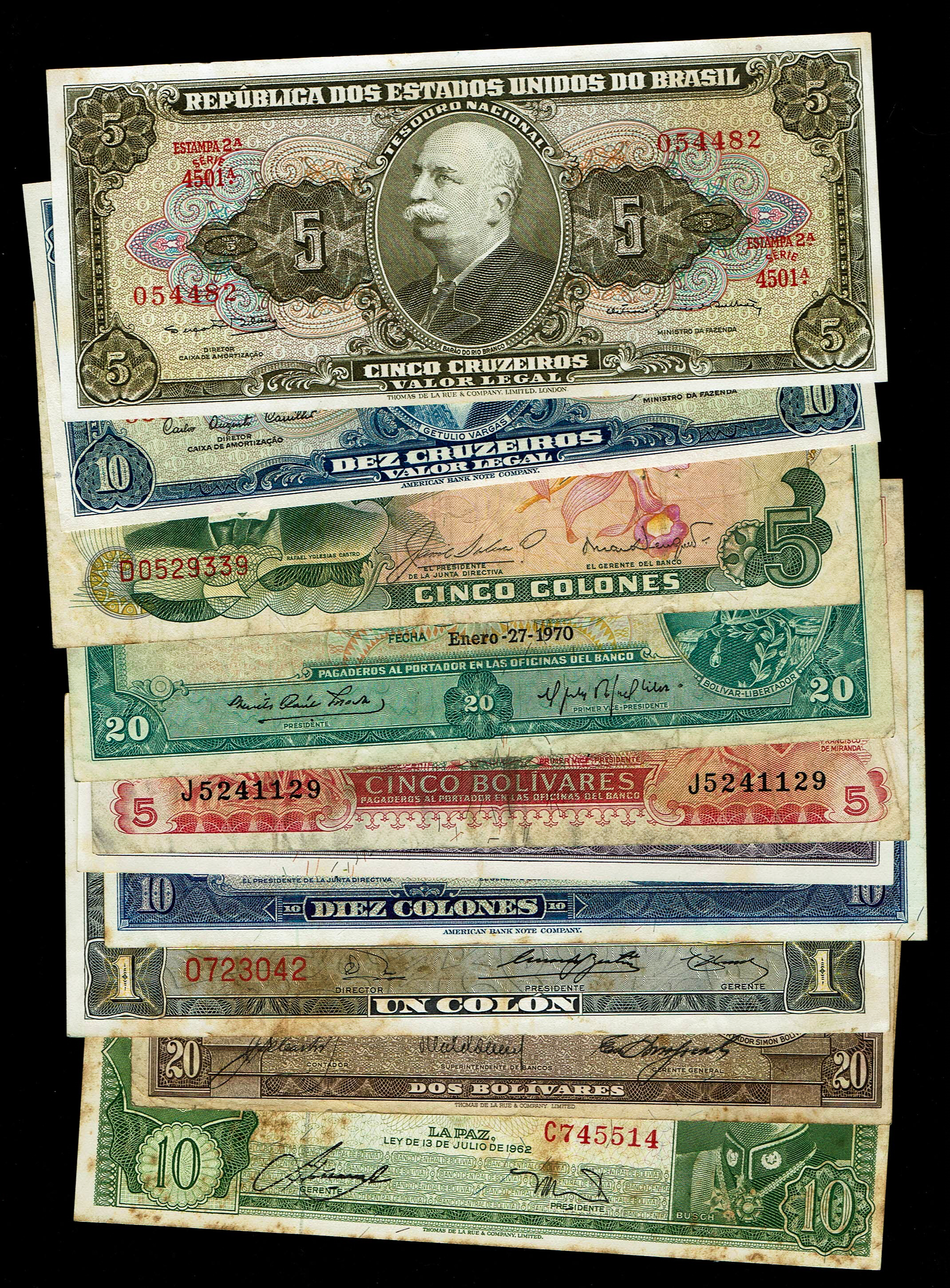 World - Very Large Group of World Banknotes - Various Countries, Years and Conditions - 1 13