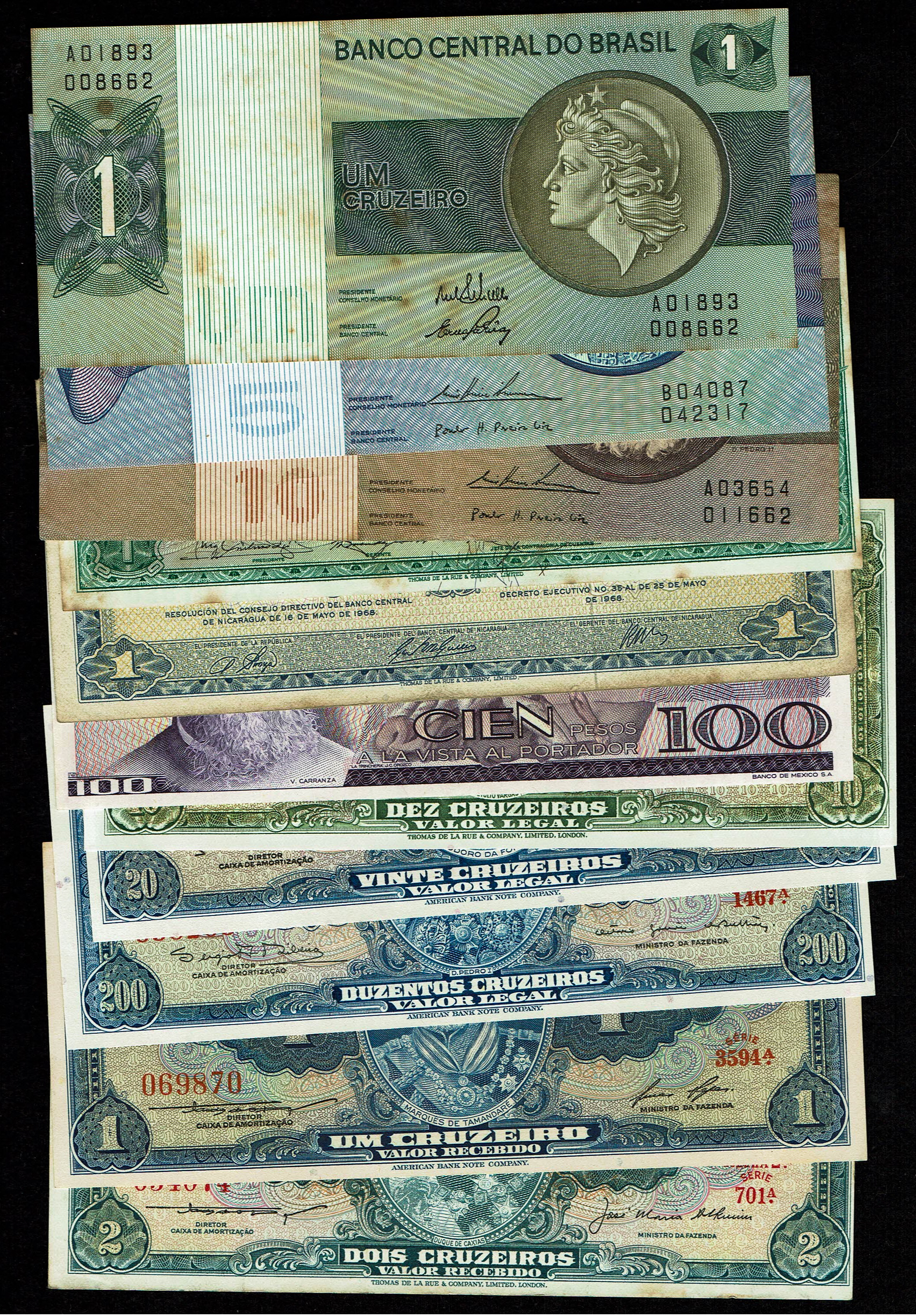 World - Very Large Group of World Banknotes - Various Countries, Years and Conditions - 1 12