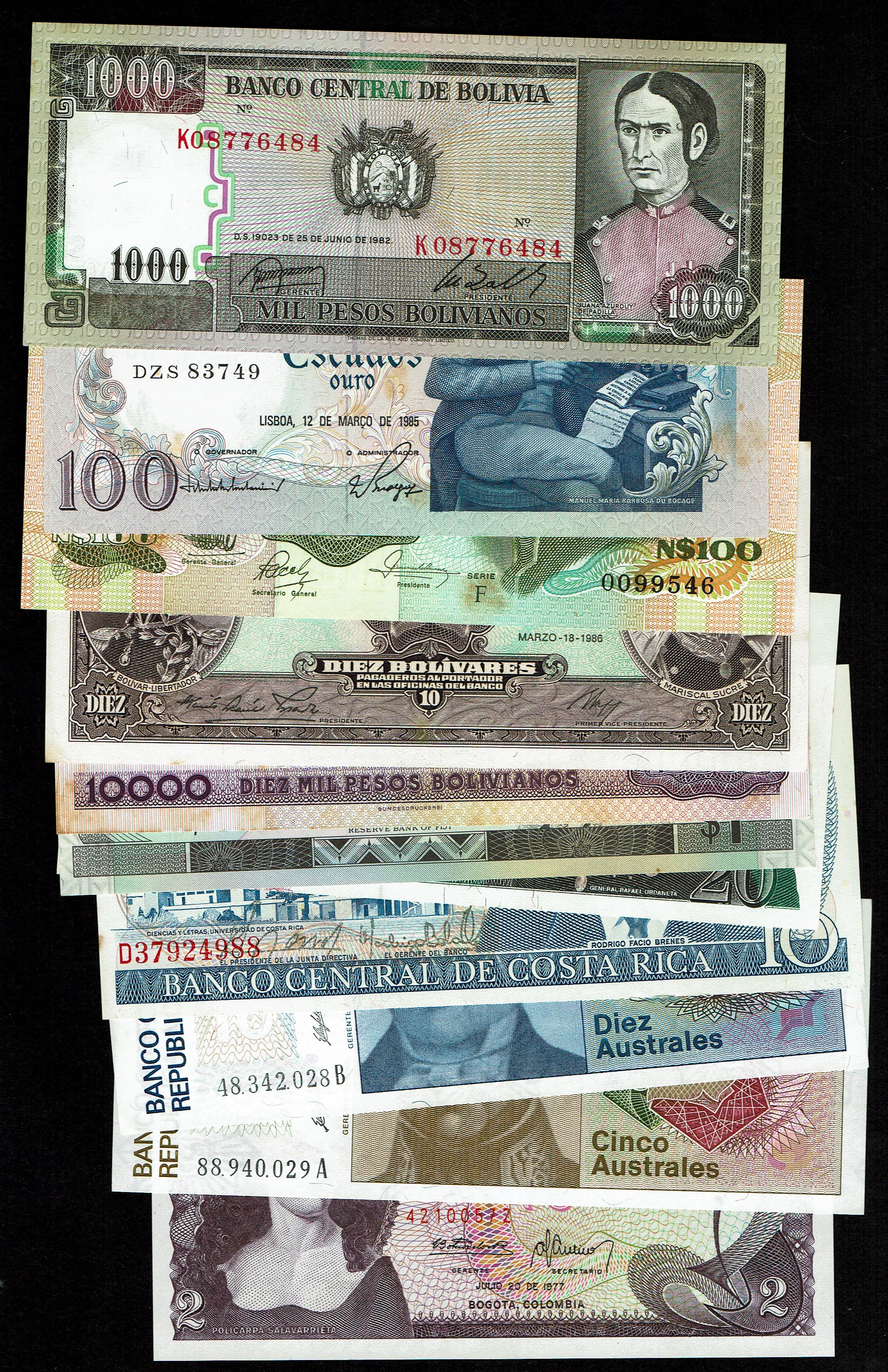 World - Very Large Group of World Banknotes - Various Countries, Years and Conditions - 1 17