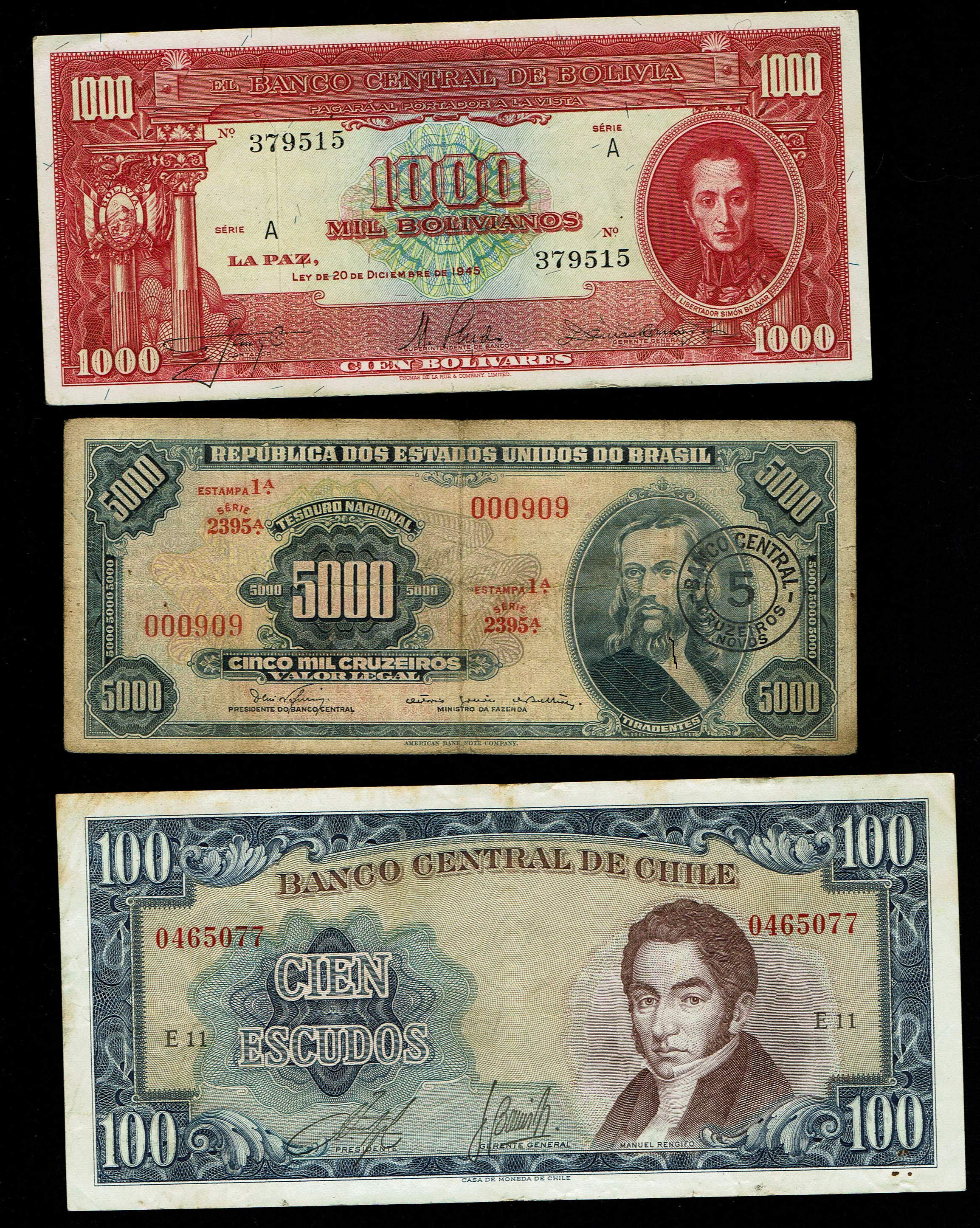 World - Very Large Group of World Banknotes - Various Countries, Years and Conditions - 1 39