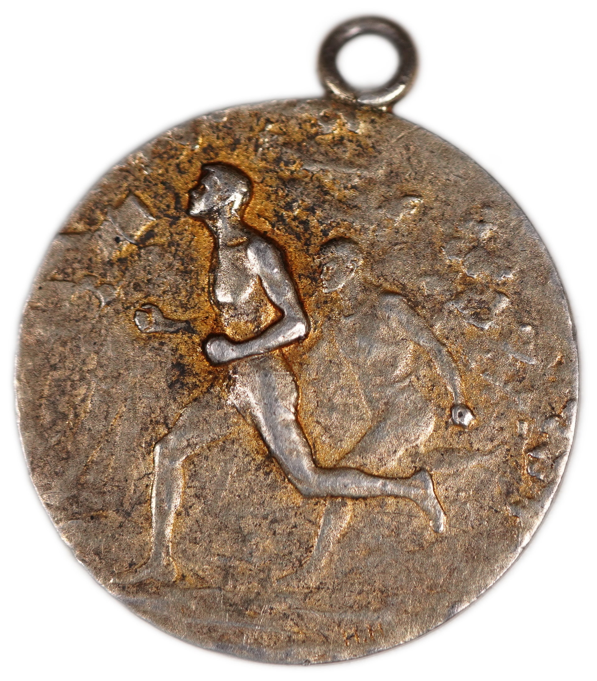 Palestine - Maccabi Jerusalem Athletics Competition Medal, Passover 1924 - 1 0
