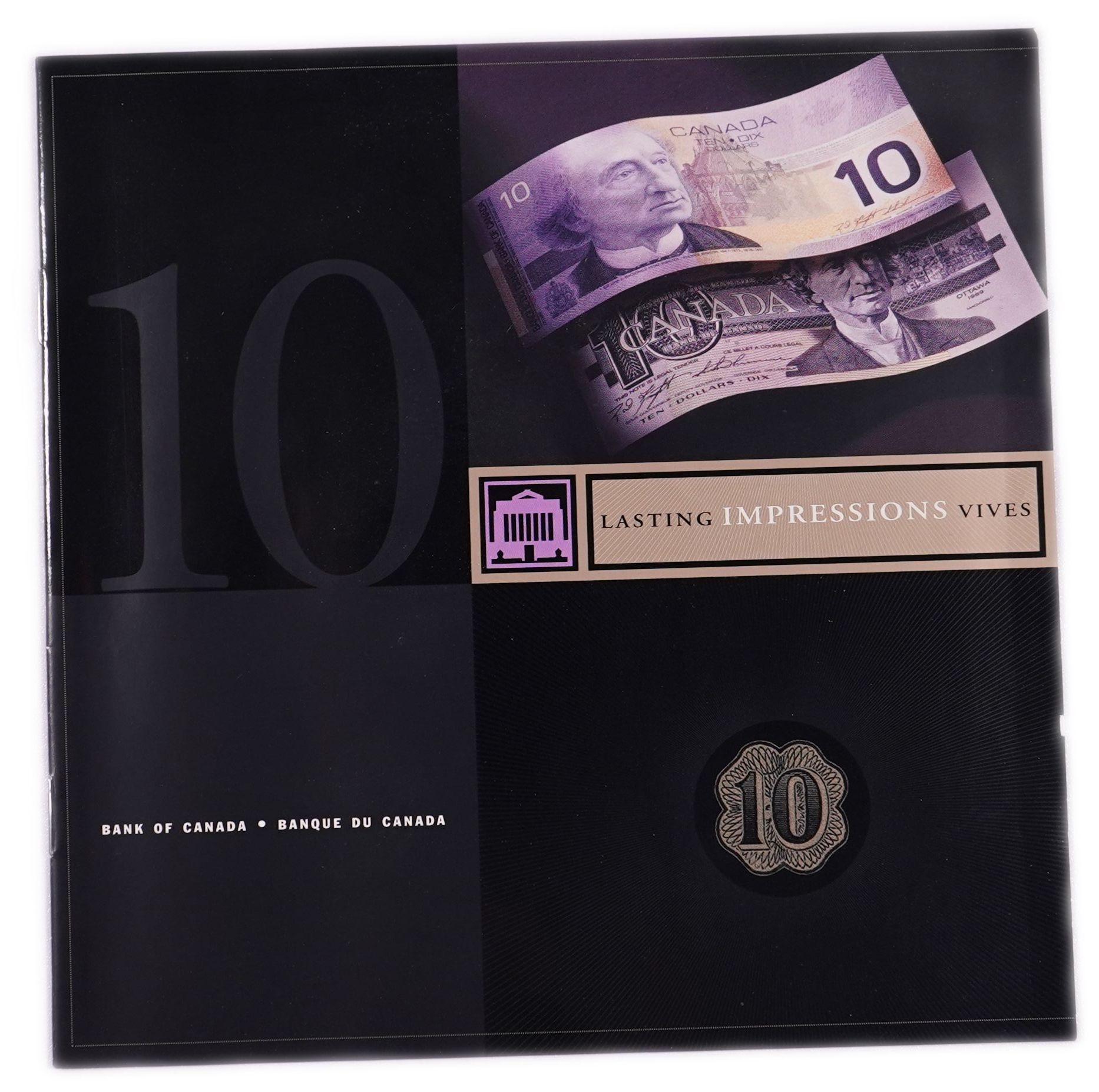 Canada - Lasting Impressions 10 Dollar 2001 Set issued by the Bank of Canada - 1 7
