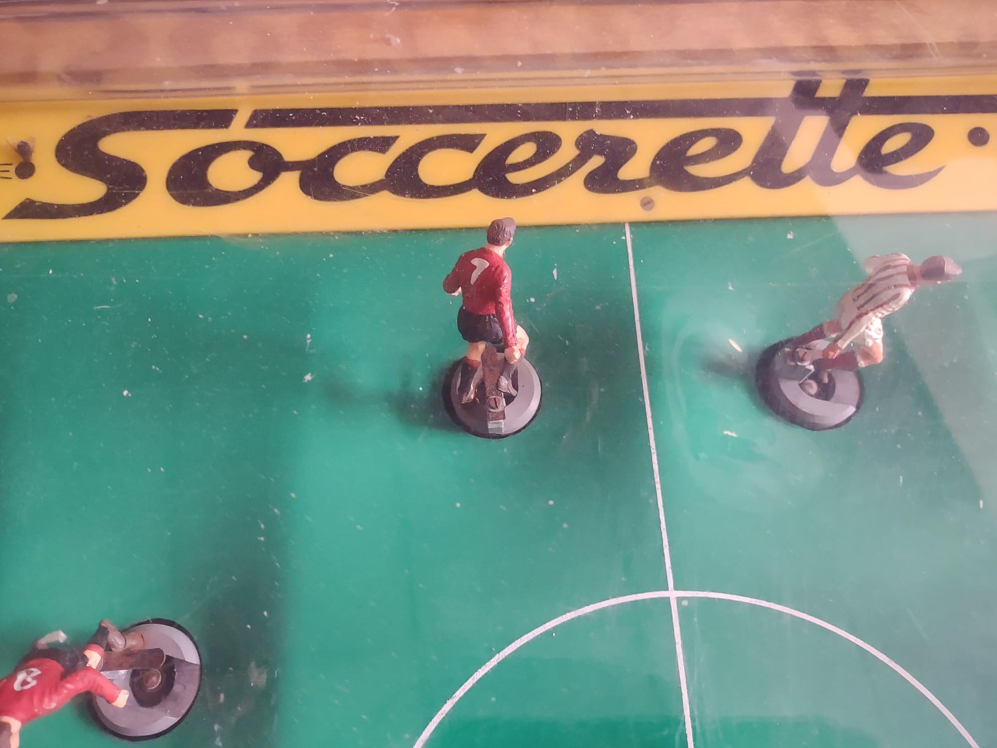 Vintage Jamiesons Soccerette Electronic Table Football Arcade/Pub Game (old 5p slot). Untested. Really something ... - 1 1