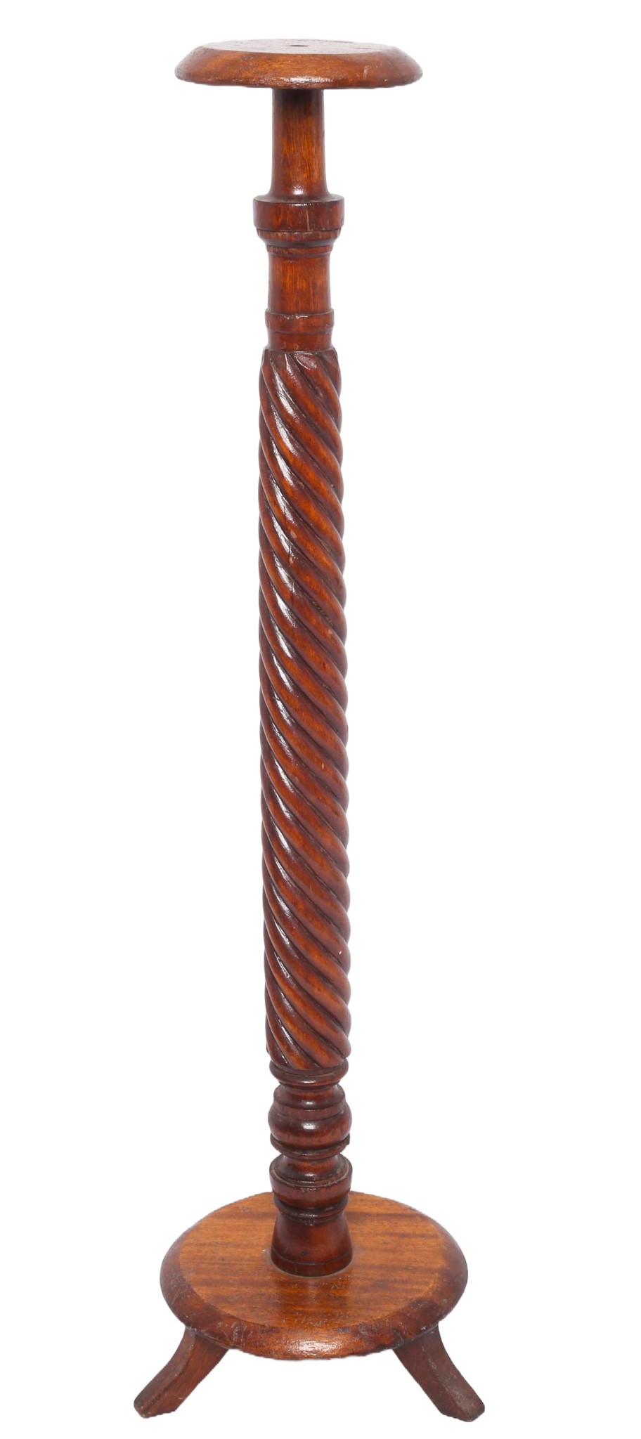 Oak Barrister's Wig Stand