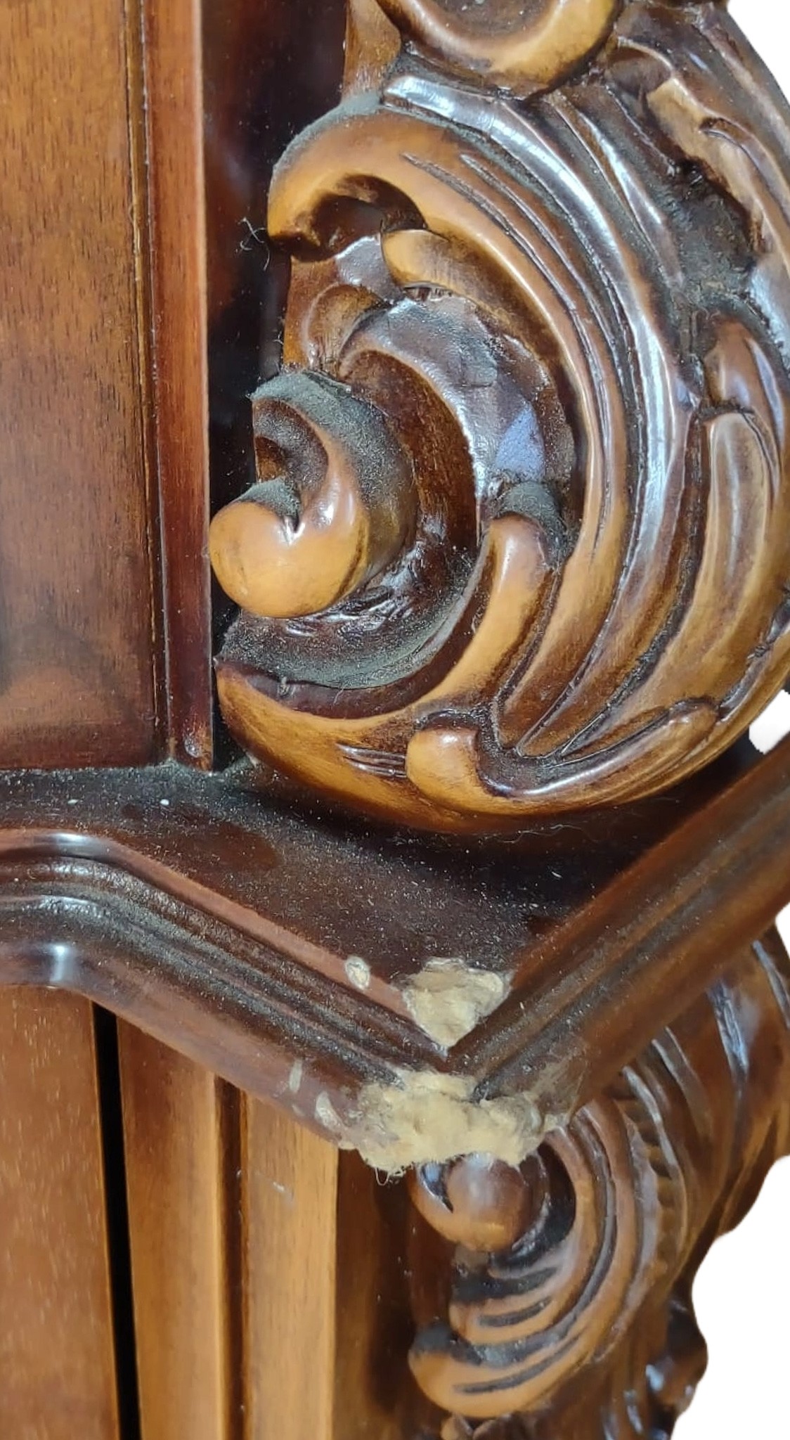 Ornate Italian Long Case Clock. Approx 211cm high by 66cm at widest point and 32cm at deepest point. Complete with ... - 1 4