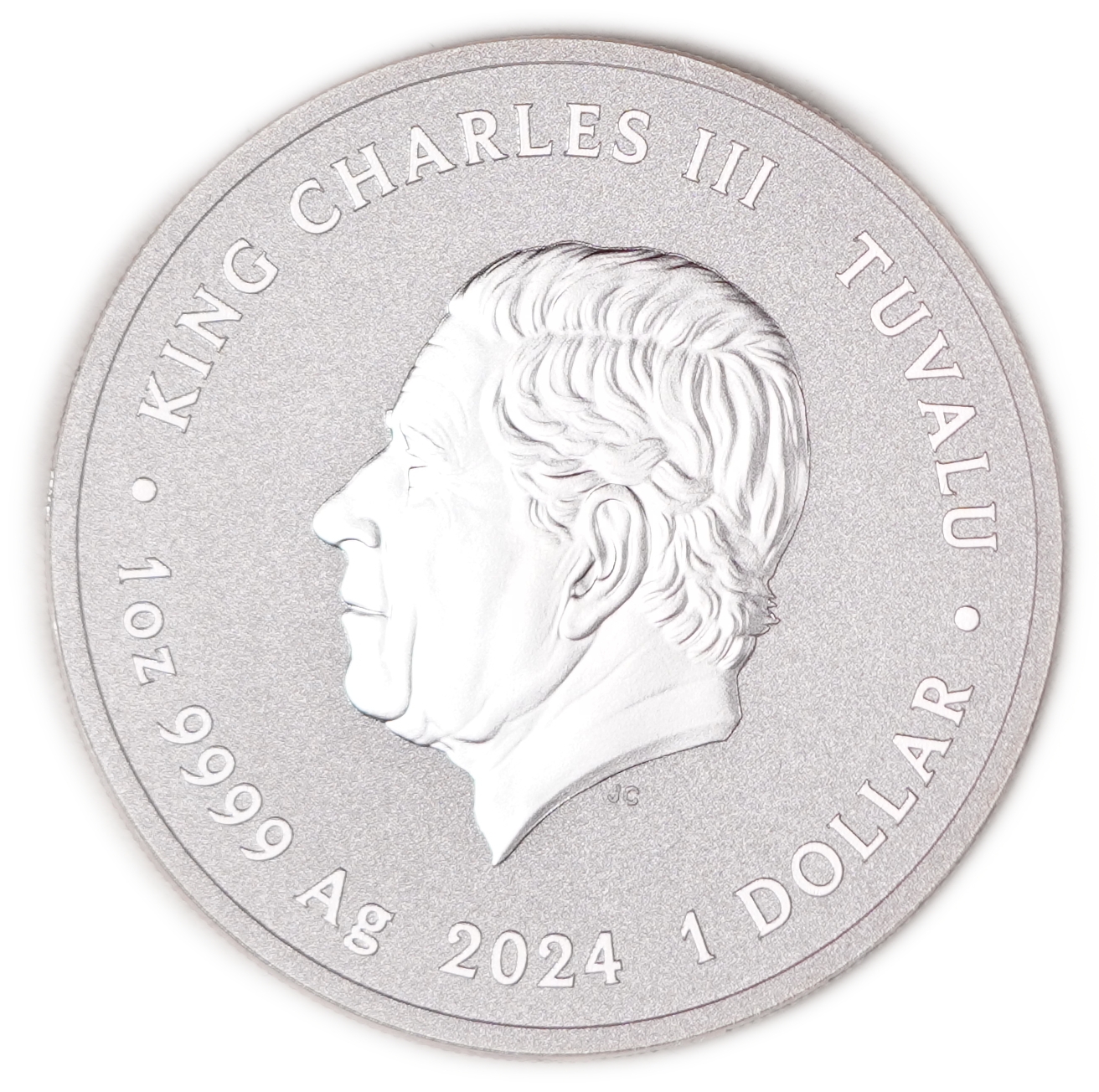 Tuvalu - 1 Dollar 2024 - 40 Years of Teenage Mutant Ninja Turtles - Silver 999.9, 1oz (31.1g Pure Silver) - 1 1