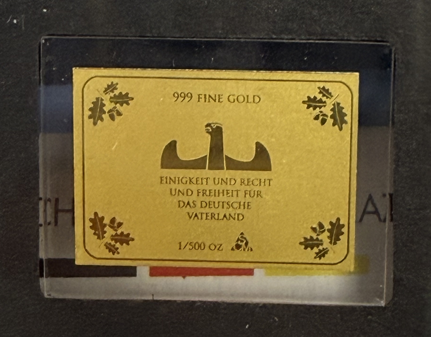 Germany - 30 Years of German Unity - Set of 12 Gold Bars - .999 Gold, Approx. 0.746g (Approx. 0.745g Net Pure Gold) ... - 1 25