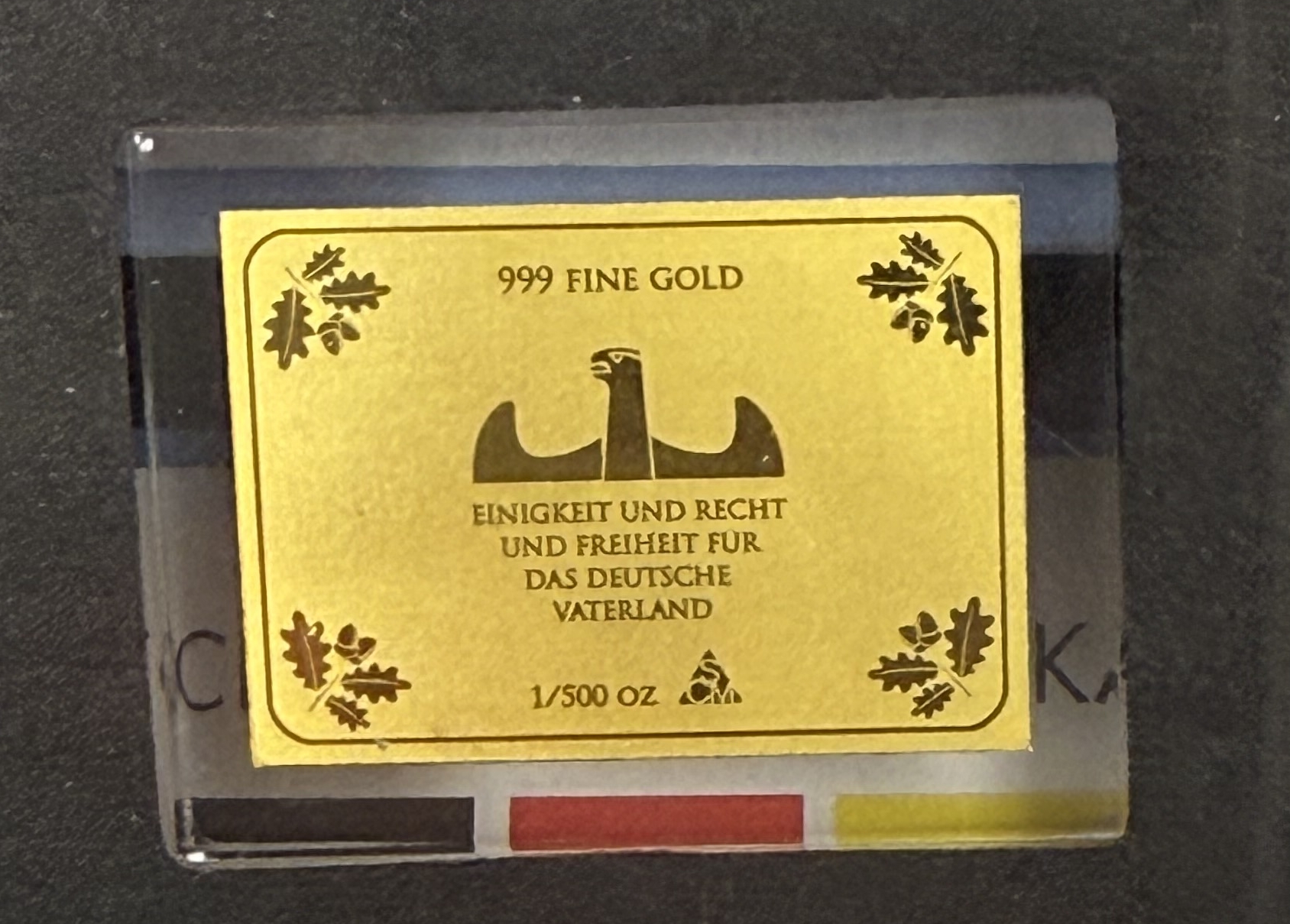 Germany - 30 Years of German Unity - Set of 12 Gold Bars - .999 Gold, Approx. 0.746g (Approx. 0.745g Net Pure Gold) ... - 1 17