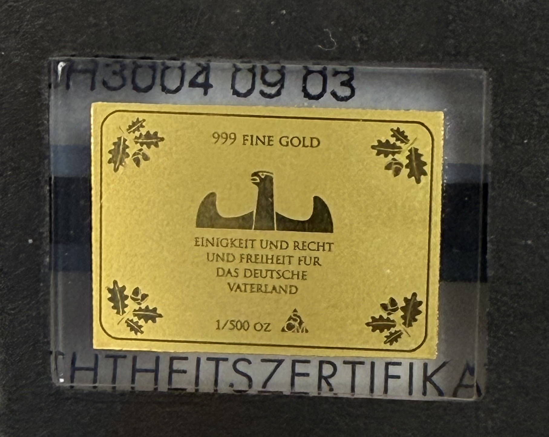 Germany - 30 Years of German Unity - Set of 12 Gold Bars - .999 Gold, Approx. 0.746g (Approx. 0.745g Net Pure Gold) ... - 1 13