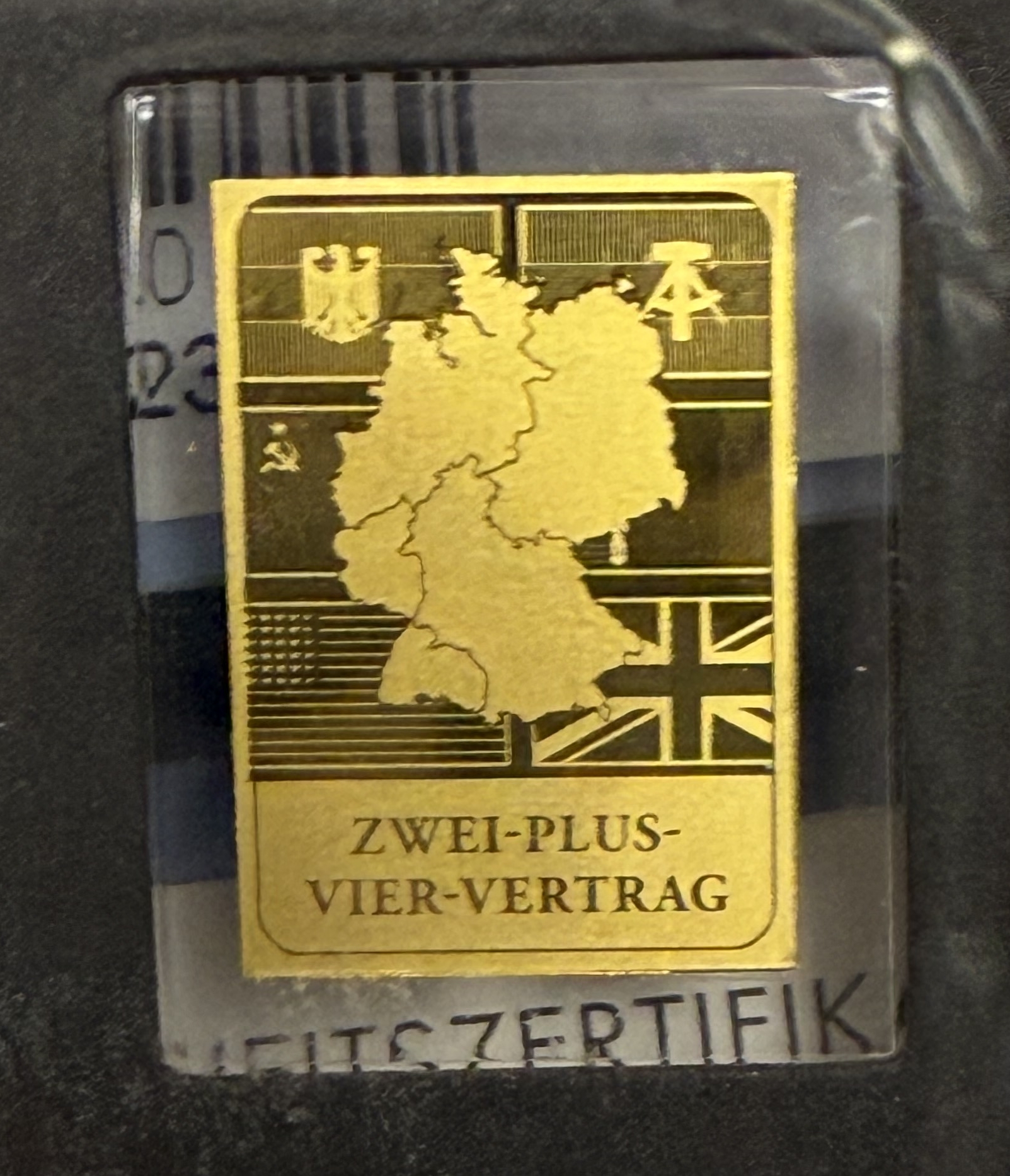 Germany - 30 Years of German Unity - Set of 12 Gold Bars - .999 Gold, Approx. 0.746g (Approx. 0.745g Net Pure Gold) ... - 1 26
