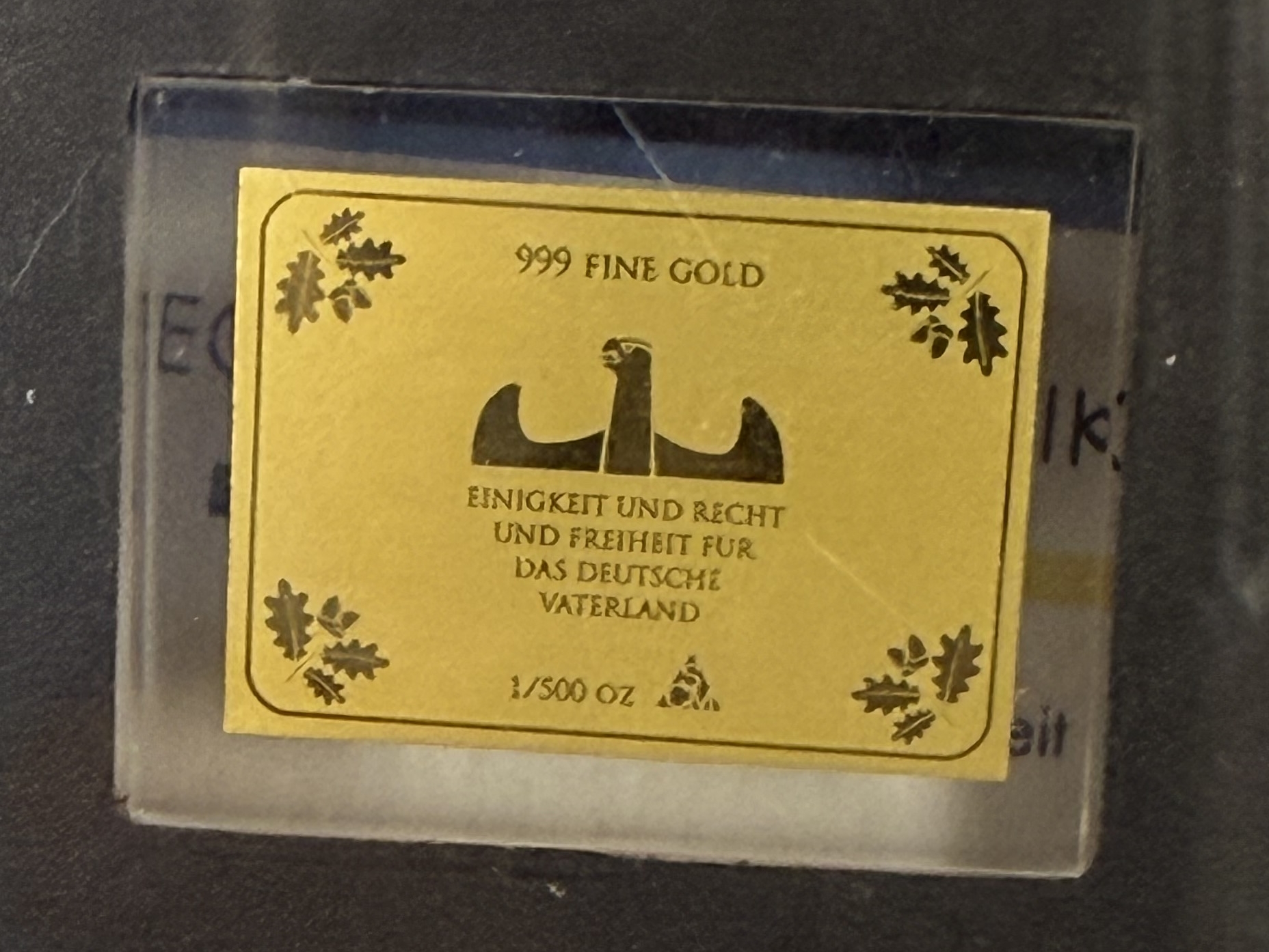 Germany - 30 Years of German Unity - Set of 12 Gold Bars - .999 Gold, Approx. 0.746g (Approx. 0.745g Net Pure Gold) ... - 1 7