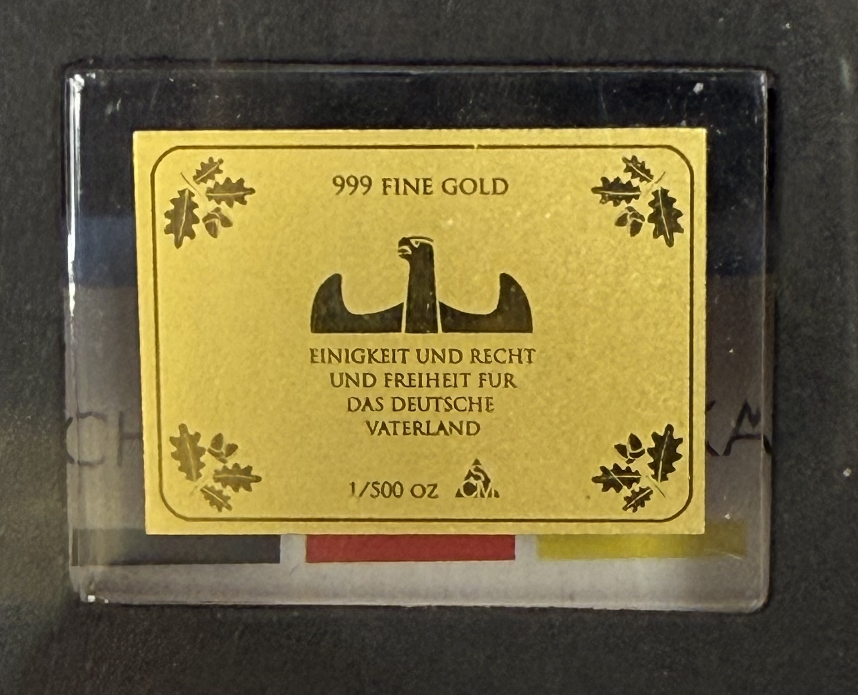 Germany - 30 Years of German Unity - Set of 12 Gold Bars - .999 Gold, Approx. 0.746g (Approx. 0.745g Net Pure Gold) ... - 1 11