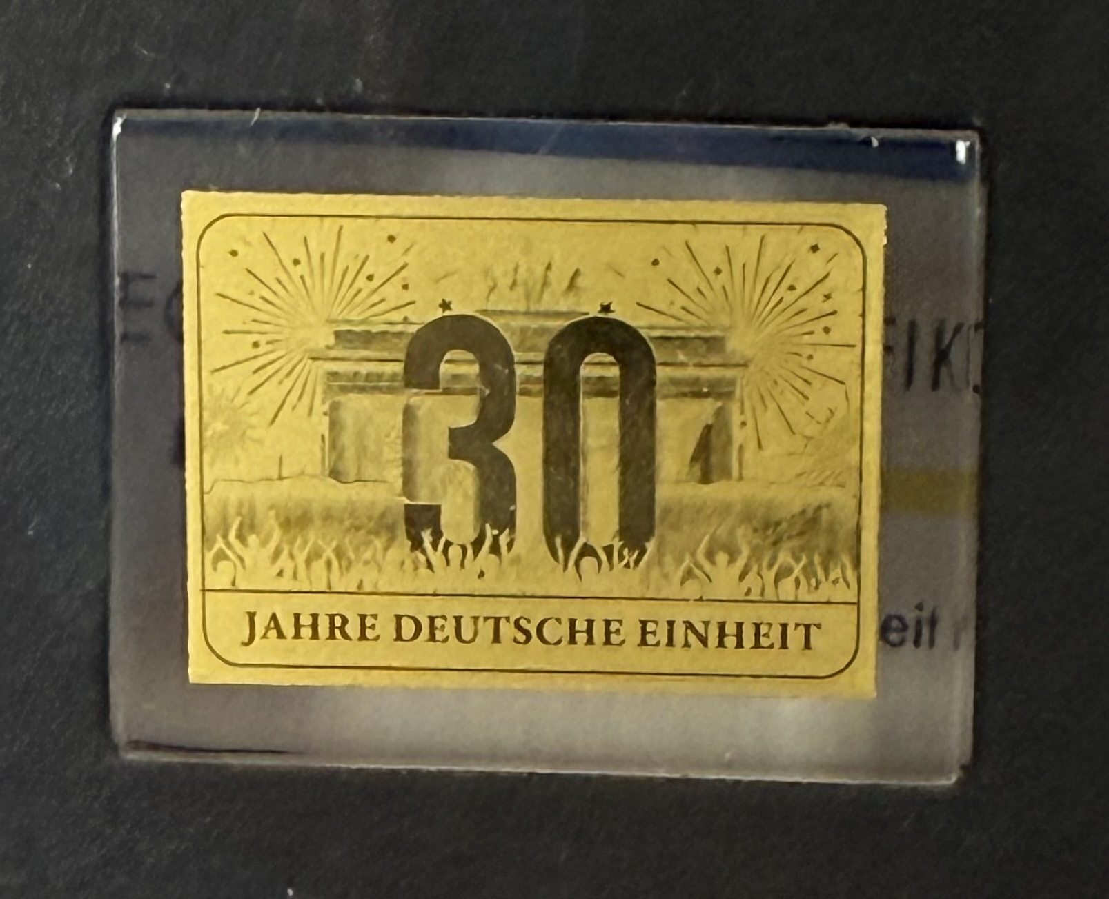 Germany - 30 Years of German Unity - Set of 12 Gold Bars - .999 Gold, Approx. 0.746g (Approx. 0.745g Net Pure Gold) ... - 1 6