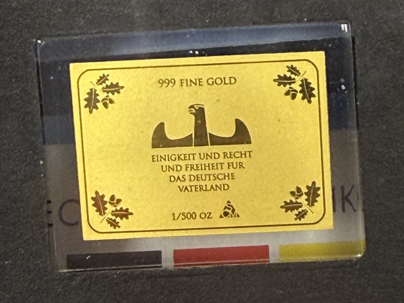 Germany - 30 Years of German Unity - Set of 12 Gold Bars - .999 Gold, Approx. 0.746g (Approx. 0.745g Net Pure Gold) ... - 1 23
