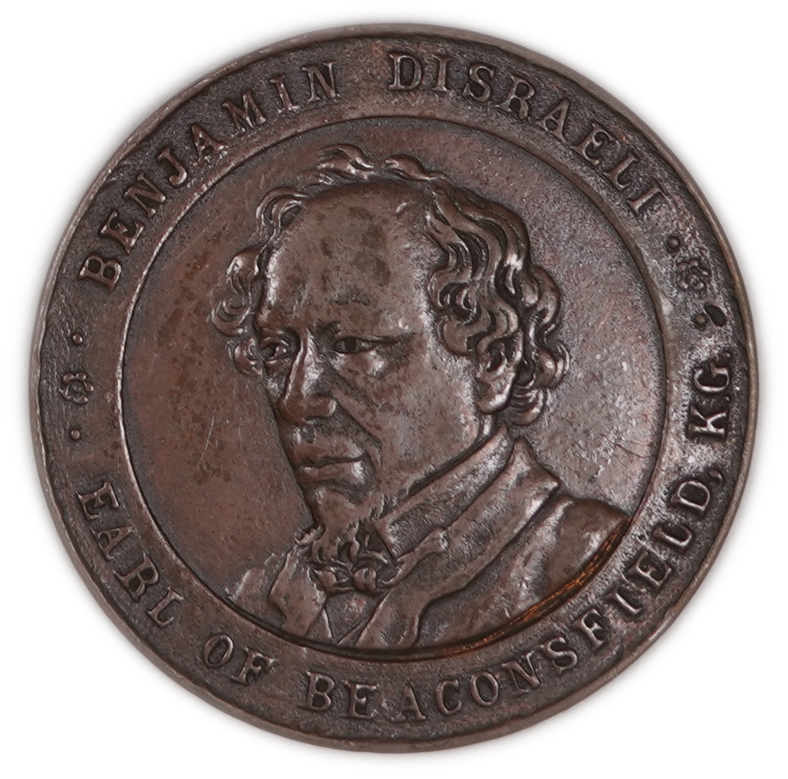 Great Britain - Benjamin Disraeli Memorial Medal - Bronze / Copper - 1 0