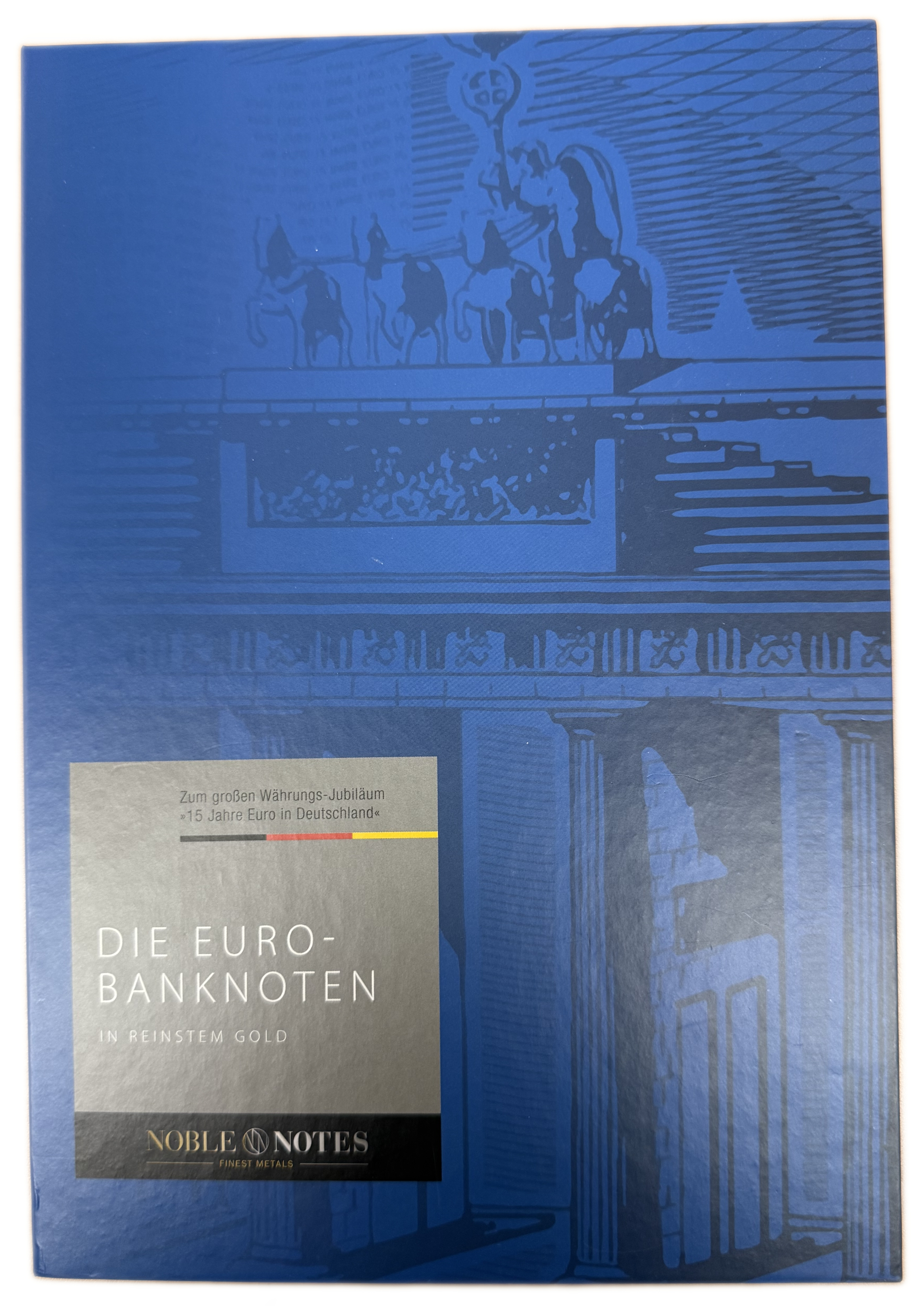 Germany - Set of 7 Gold Euro Banknotes - 15 Years of the Euro in Germany - 5, 10, 20, 50, 100, 200 and 500 Euro - ... - 1 9