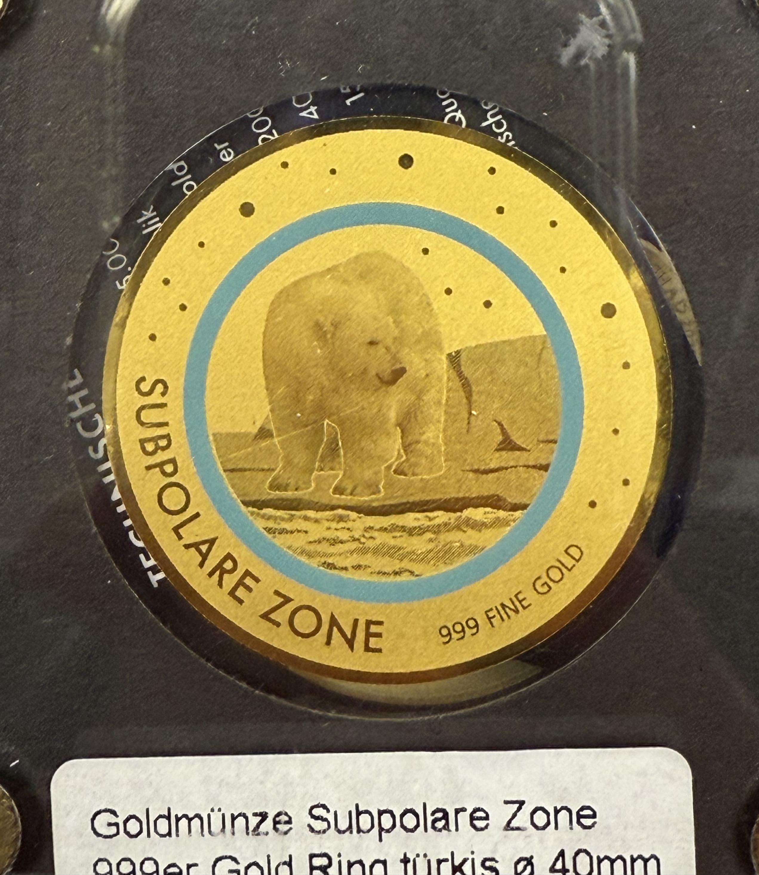 Chad - 5,000 Francs CFA 2020 - Climate Zones of the Earth - Set of 5 Gold 999 Coins and a Gold 999 Clover Bar ... - 1 10