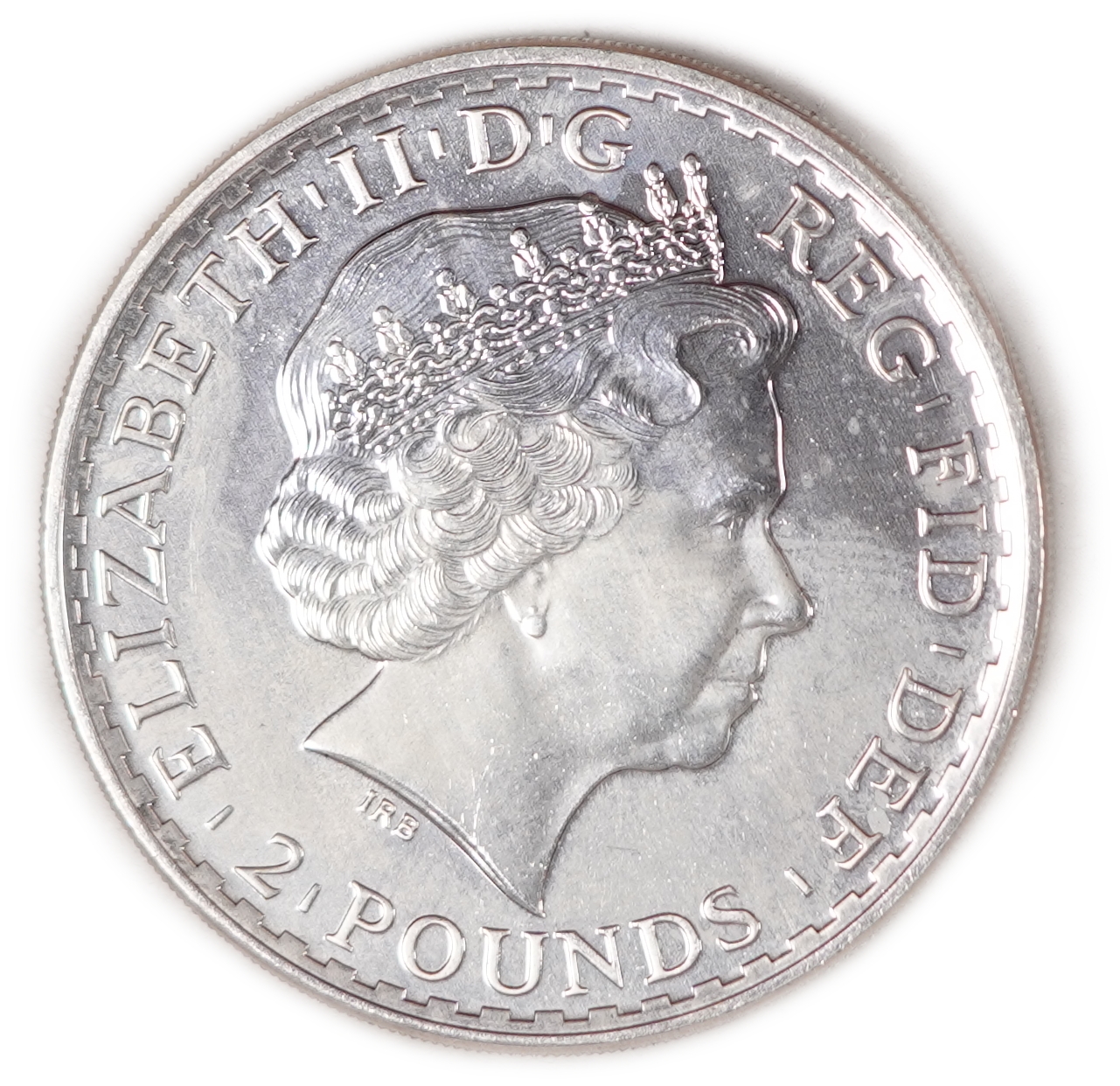 Great Britain - 2 Pounds 2013 - Britannia - Silver 999, 31.21g (31.1g Pure Silver, 1 oz.) - 1 0