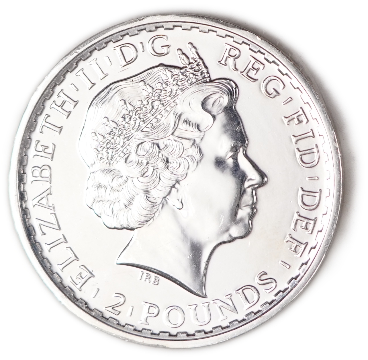 Great Britain - 2 Pounds 2014 Britannia - Silver 999, 31.21g (31.1g Pure Silver, 1 oz.) - 1 0