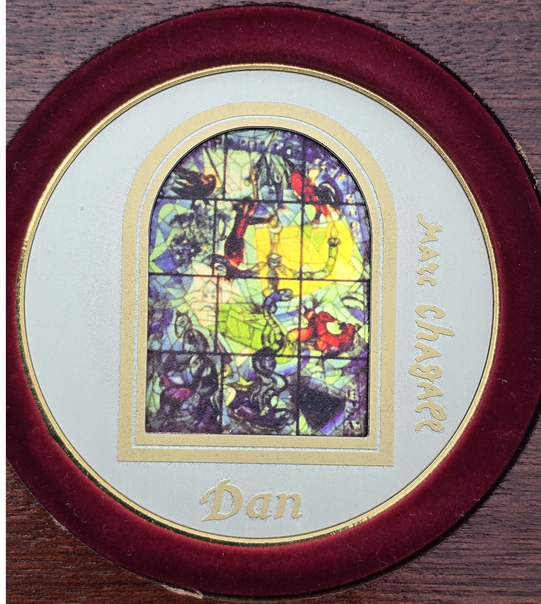 Israel - Marc Chagall, Windows of the Twelve Tribes of Israel - Set of 12 Medals Incorporating Sterling Silver and ... - 1 3