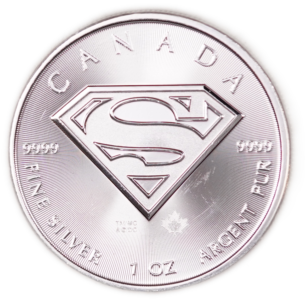 Canada - Lot of 5 Identical 5 Dollar Coins 2016, Superman - .9999 Silver, Total Gross Weight 155.55 g ... - 1 11