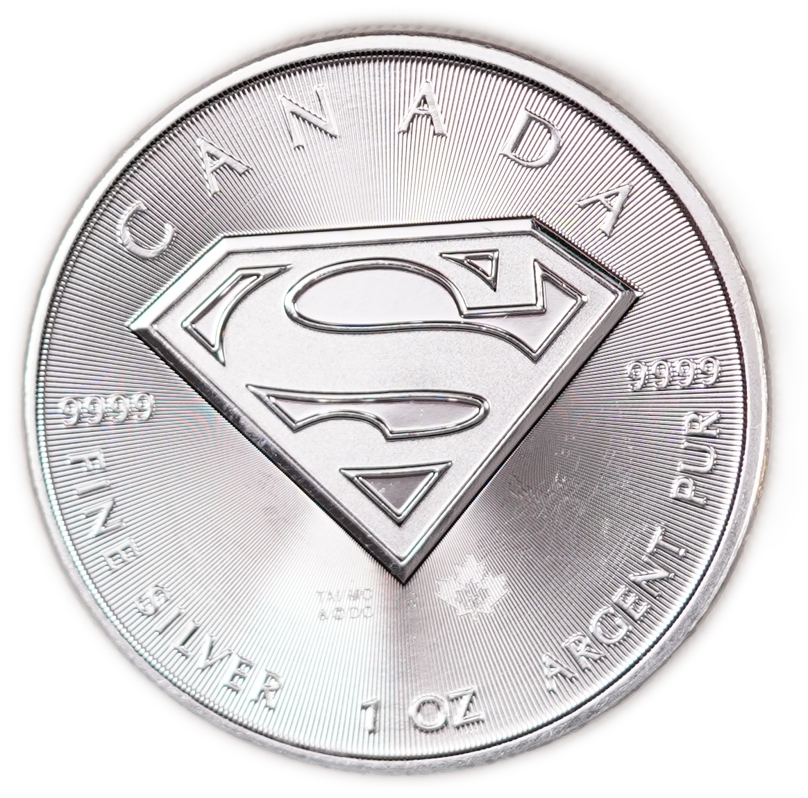 Canada - Lot of 5 Identical 5 Dollar Coins 2016, Superman - .9999 Silver, Total Gross Weight 155.55 g ... - 1 9