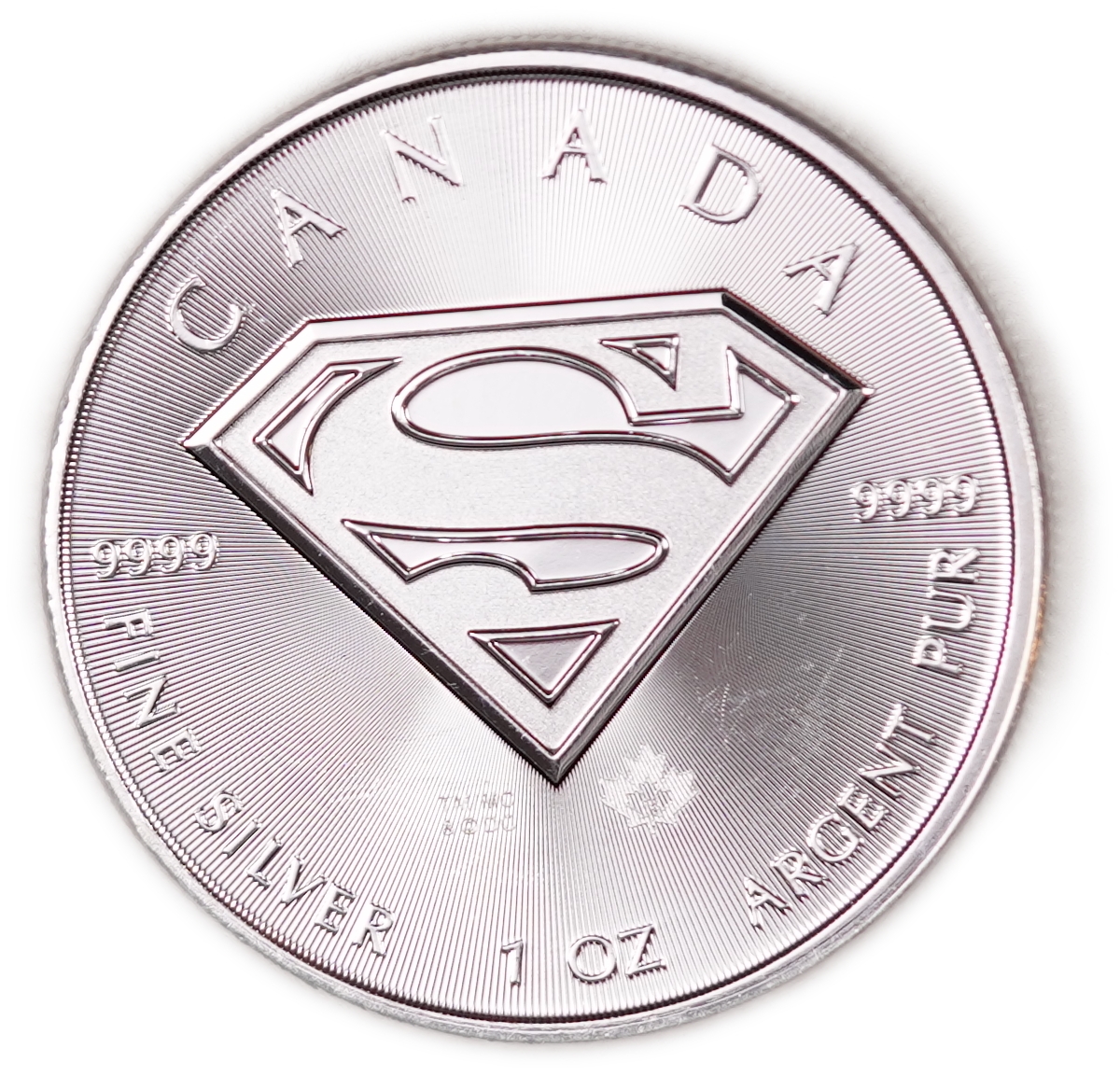 Canada - Lot of 5 Identical 5 Dollar Coins 2016, Superman - .9999 Silver, Total Gross Weight 155.55 g ... - 1 5