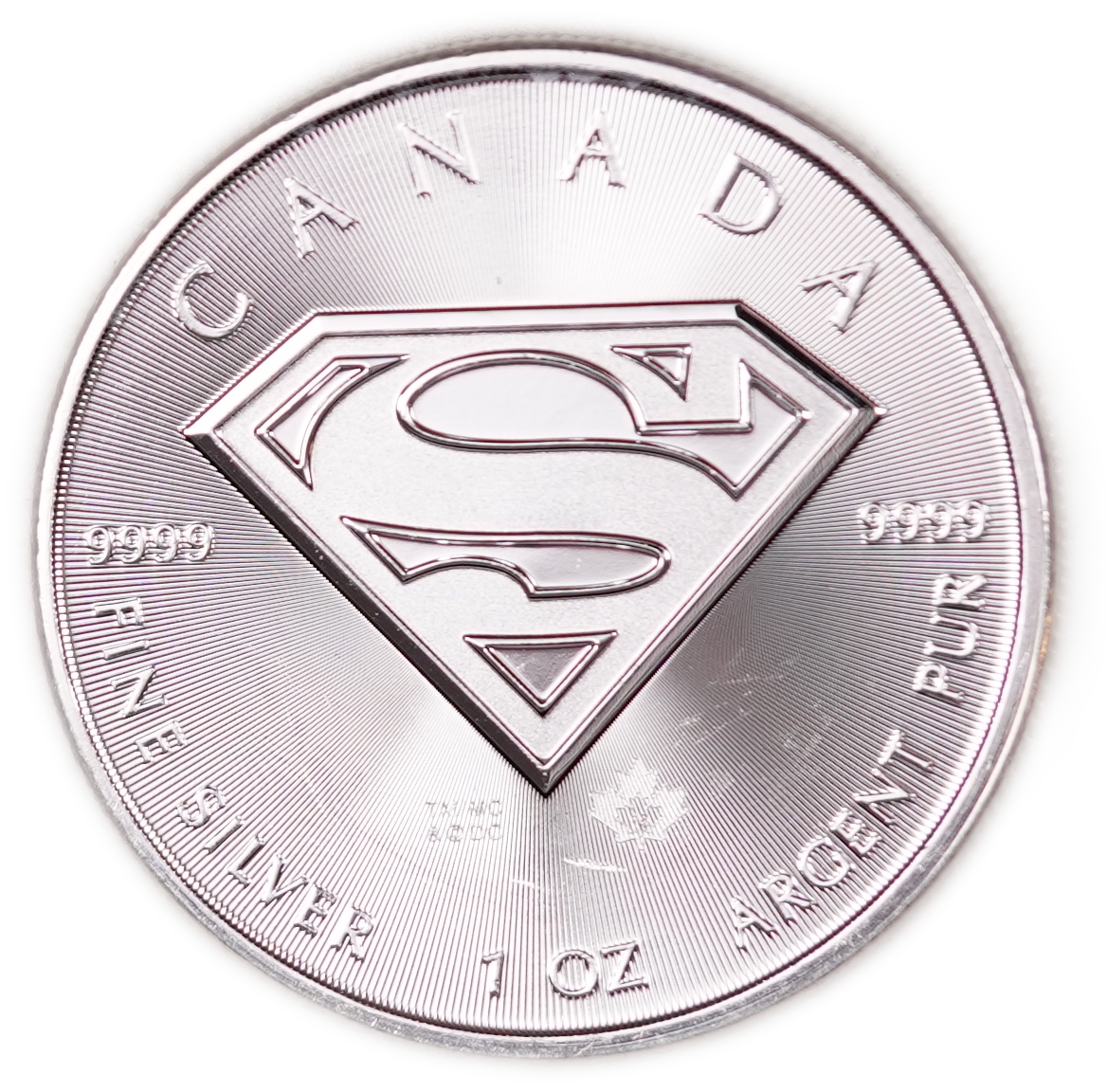 Canada - Lot of 5 Identical 5 Dollar Coins 2016, Superman - .9999 Silver, Total Gross Weight 155.55 g ... - 1 7