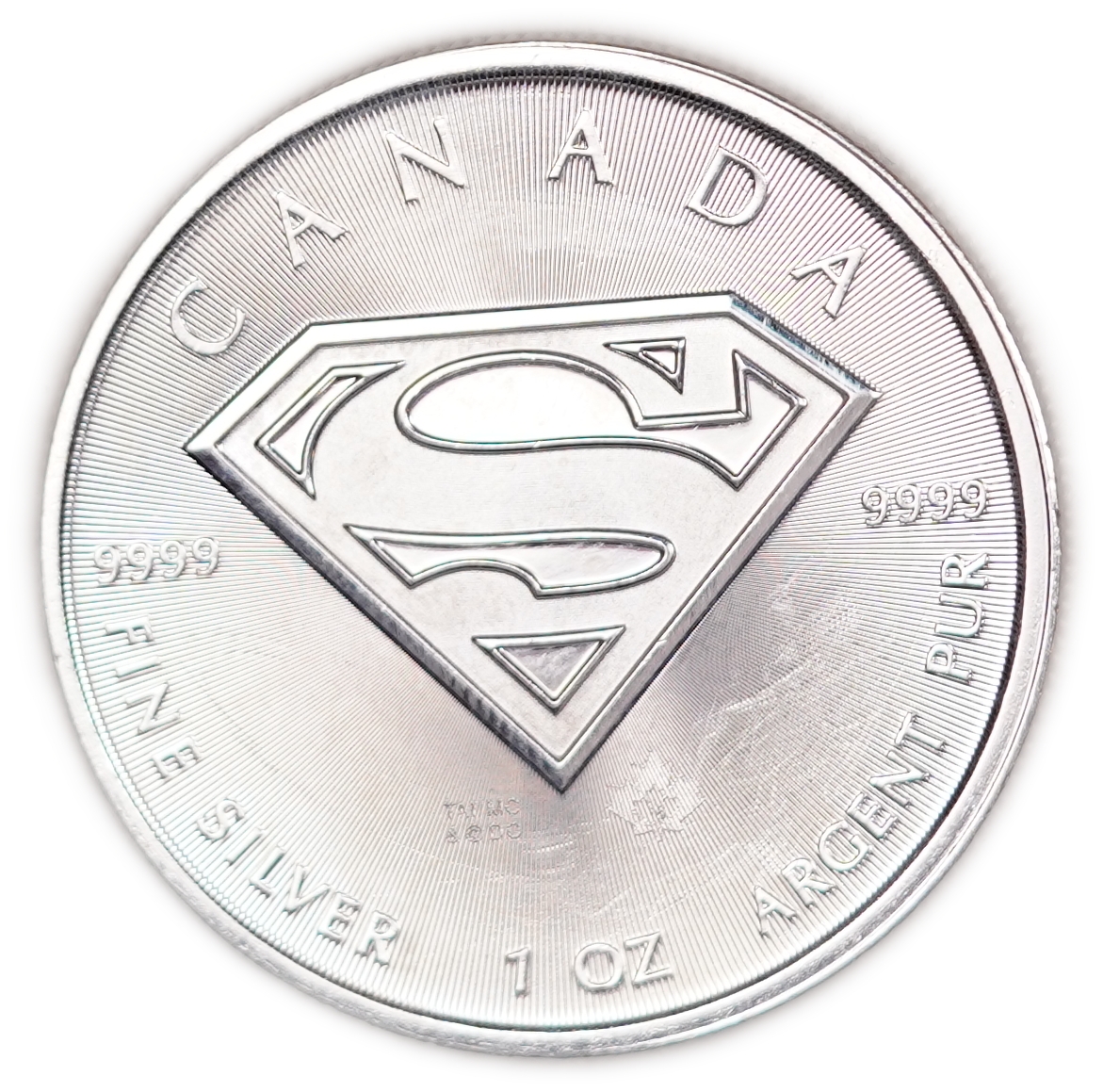 Canada - Lot of 5 Identical 5 Dollar Coins 2016, Superman - .9999 Silver, Total Gross Weight 155.55 g ... - 1 3
