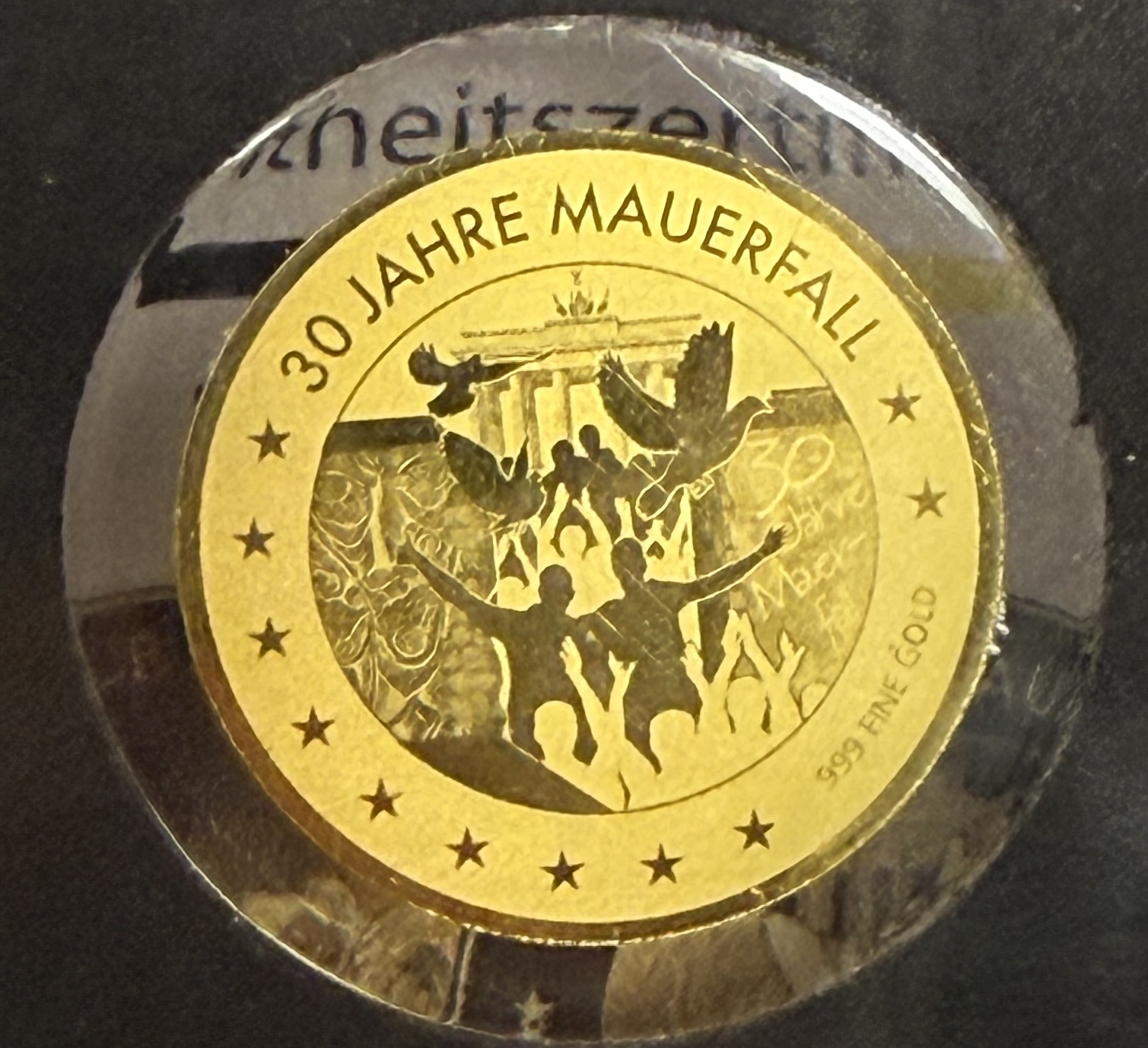 Chad - 30th Anniversary of the Fall of the Berlin Wall Collection - 11×3,000 Franc Coins - .999 Gold, Approximately ... - 1 22